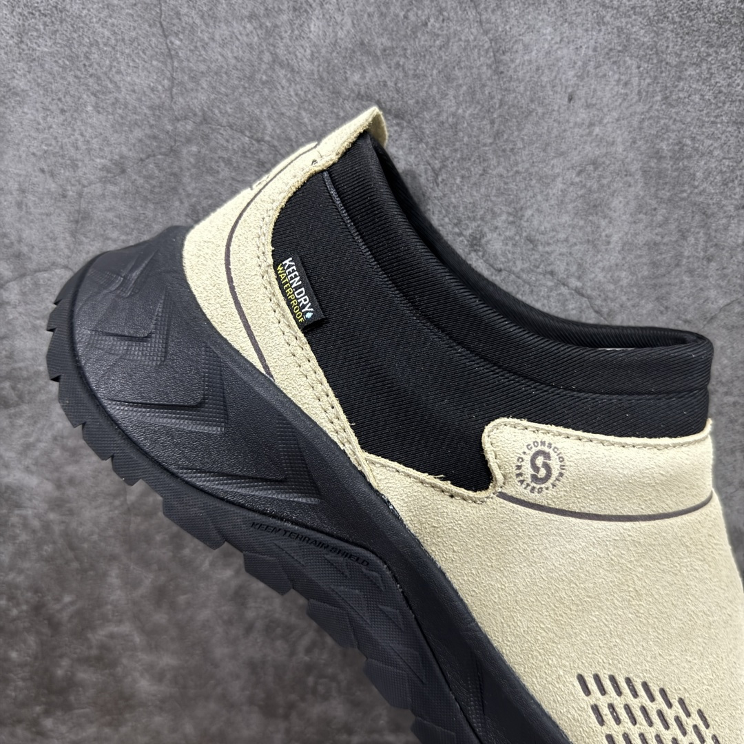 图片[7]-【绿x版本】Keen 科恩 TTS Moc WP 都市系列复古低帮系带户外风露营徒步登山运动训练鞋 一脚蹬 25ss秋冬季新款原楦型开发纸版 采用固色翻毛皮鞋面材质#内嵌高密度EVA发泡缓震脚垫 外置一体式包裹防滑防剐蹭耐磨橡胶大底❗向经典的90年代致敬 山系神级鞋履 尺码：39-44-选品中心