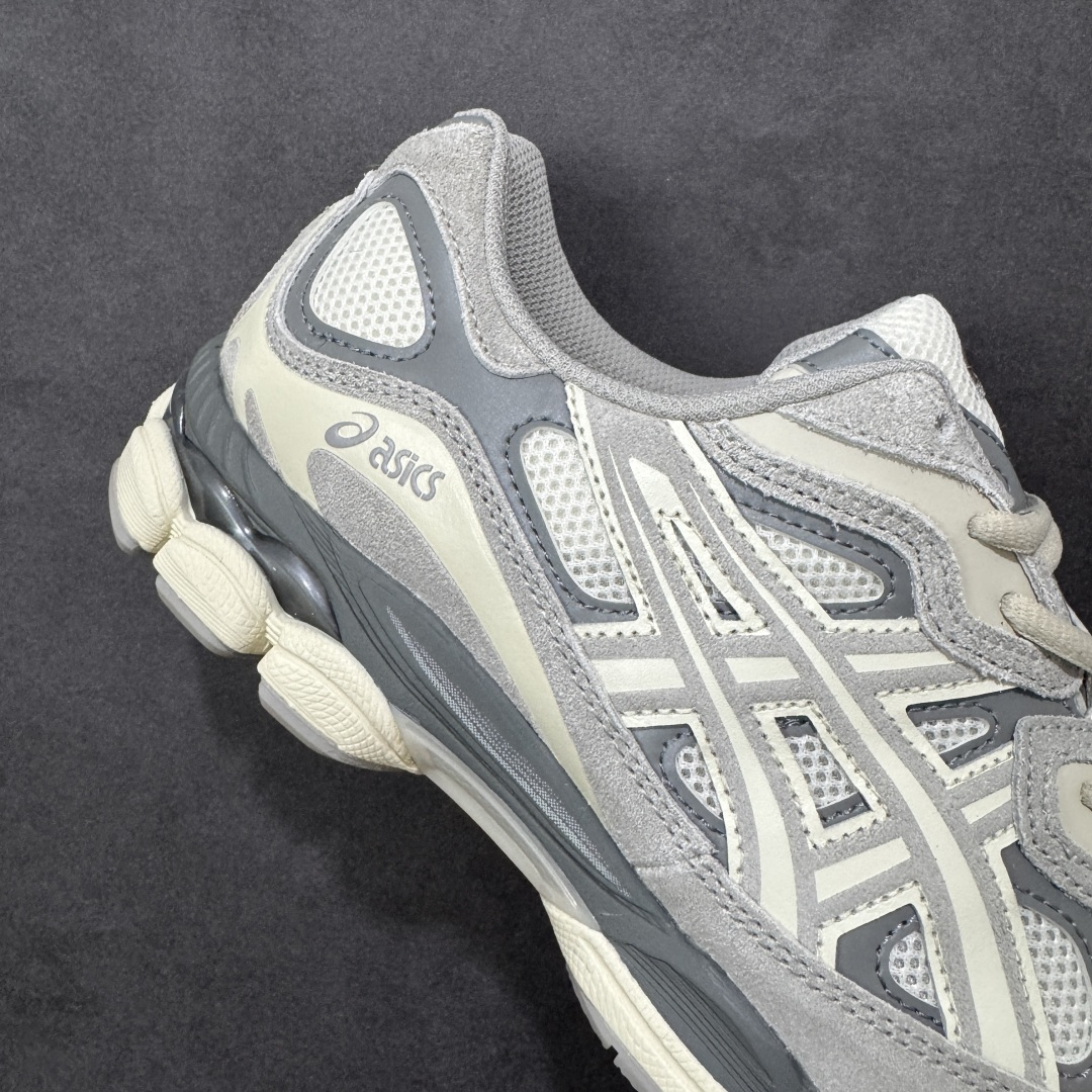 图片[6]-【升级版】Asics Gel-NYC复古单品 亚瑟士ASICSTIGER秋季新款休闲鞋 厚底街头运动休闲鞋 ASICS亚瑟士推出全新GEL-NYC，彰显纽约都市活力 这次的新系列融入了多个版本GEL的经典设计风格，广受好评。其设计灵感来源于GEL-NIMBUS 3,GEL-MC PLUS V 和 GEL-CUMULUS 16 这些往日经典鞋款。GEL-NYC使用GEL-CUMULUS 16鞋款的鞋楦设计,展现了独特的现代化美学。鞋底采用了轻质发泡材料,并在后跟和前掌处采用了ASICS亚瑟士核心科技——GEL缓震胶,赋予鞋款强大的缓冲性能,提供了更柔软舒适的穿着体验。而在原有设计的启发之上,此次鞋款采用更贴合当今潮流趋势的材料和创新技术,展现出纽约充满活力的都市精神。 尺码：36-47 编码：1201A789-103-选品中心