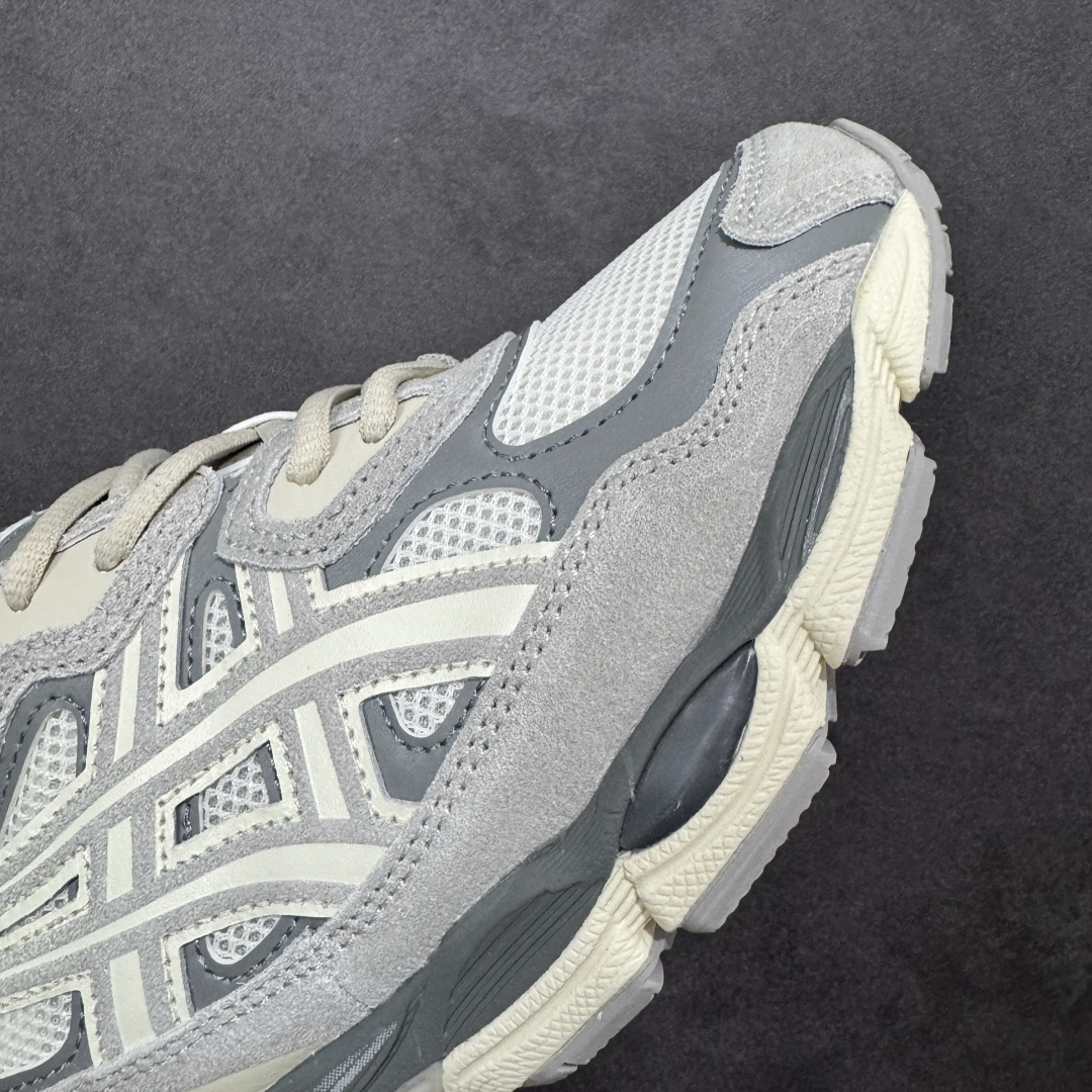 图片[5]-【升级版】Asics Gel-NYC复古单品 亚瑟士ASICSTIGER秋季新款休闲鞋 厚底街头运动休闲鞋 ASICS亚瑟士推出全新GEL-NYC，彰显纽约都市活力 这次的新系列融入了多个版本GEL的经典设计风格，广受好评。其设计灵感来源于GEL-NIMBUS 3,GEL-MC PLUS V 和 GEL-CUMULUS 16 这些往日经典鞋款。GEL-NYC使用GEL-CUMULUS 16鞋款的鞋楦设计,展现了独特的现代化美学。鞋底采用了轻质发泡材料,并在后跟和前掌处采用了ASICS亚瑟士核心科技——GEL缓震胶,赋予鞋款强大的缓冲性能,提供了更柔软舒适的穿着体验。而在原有设计的启发之上,此次鞋款采用更贴合当今潮流趋势的材料和创新技术,展现出纽约充满活力的都市精神。 尺码：36-47 编码：1201A789-103-选品中心