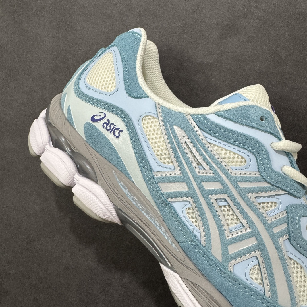 图片[6]-【升级版】Asics Gel-NYC复古单品 亚瑟士ASICSTIGER秋季新款休闲鞋 厚底街头运动休闲鞋 ASICS亚瑟士推出全新GEL-NYC，彰显纽约都市活力 这次的新系列融入了多个版本GEL的经典设计风格，广受好评。其设计灵感来源于GEL-NIMBUS 3,GEL-MC PLUS V 和 GEL-CUMULUS 16 这些往日经典鞋款。GEL-NYC使用GEL-CUMULUS 16鞋款的鞋楦设计,展现了独特的现代化美学。鞋底采用了轻质发泡材料,并在后跟和前掌处采用了ASICS亚瑟士核心科技——GEL缓震胶,赋予鞋款强大的缓冲性能,提供了更柔软舒适的穿着体验。而在原有设计的启发之上,此次鞋款采用更贴合当今潮流趋势的材料和创新技术,展现出纽约充满活力的都市精神。 尺码：36-47 编码：1203A383-107-选品中心