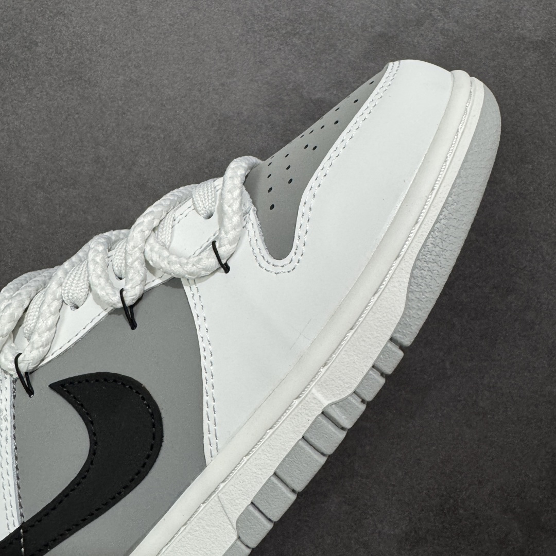 图片[5]-【YC版本】Nike Dunk Low 解构绑带 周年高端定制 低帮休闲板鞋   #定制鞋盒 大厂纯原品质出货 超高清洁度 皮料切割干净无任何毛边 细节完美 货号：WG0510-061  尺码：40 40.5 41 42 42.5 43 44 44.5 45 46 编码：HXSB330340-选品中心
