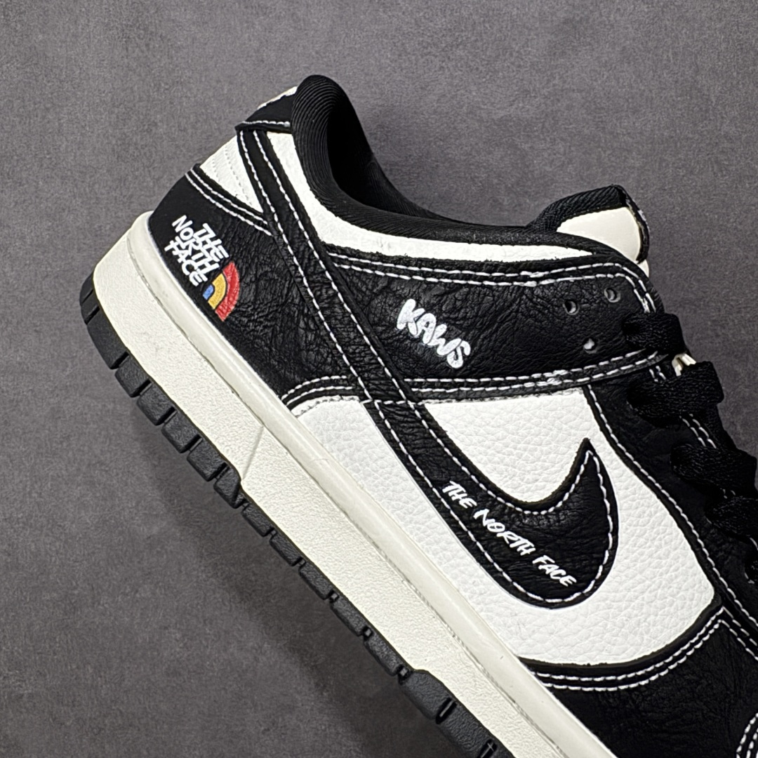 图片[6]-【定制版】Nike SB Dunk Low 北面联名 黑白 高端定制 低帮休闲板鞋  #定制鞋盒 大厂纯原品质出货 超高清洁度 皮料切割干净无任何毛边 细节完美 货号：YF9511-915  尺码：36 36.5 37.5 38 38.5 39 40 40.5 41 42 42.5 43 44 44.5 45-选品中心