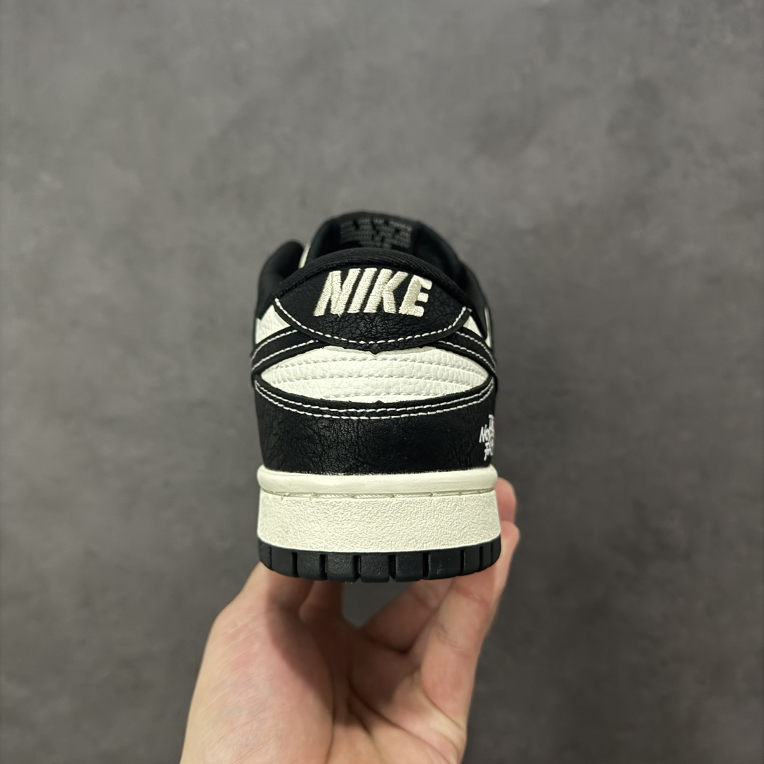 图片[4]-【定制版】Nike SB Dunk Low 北面联名 黑白 高端定制 低帮休闲板鞋  #定制鞋盒 大厂纯原品质出货 超高清洁度 皮料切割干净无任何毛边 细节完美 货号：YF9511-915  尺码：36 36.5 37.5 38 38.5 39 40 40.5 41 42 42.5 43 44 44.5 45-选品中心