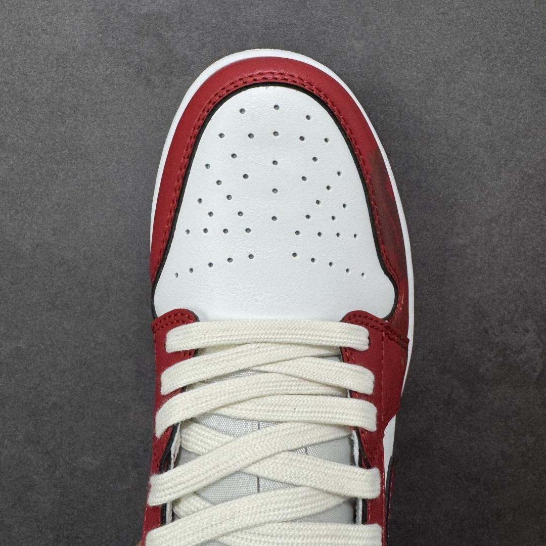 图片[8]-【K版】Air Jordan 1 Low 乔丹1代低帮新春福马 红色 货号：553558-166 尺码：36 36.5 37.5 38 38.5 39 40 40.5 41 42 42.5 43 44 44.5 45 46 编码： DKB240260-选品中心