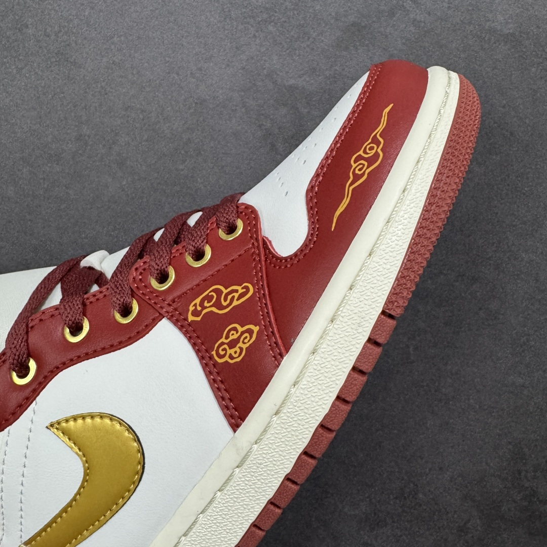 图片[5]-【K版】Air Jordan 1 Mid AJ1 乔1马年限定 中邦文化休闲板鞋 货号：DQ8426-105 尺码：36 36.5 37.5 38 38.5 39 40 40.5 41 42 42.5 43 44 44.5 45 46 编码：YQB260270-选品中心