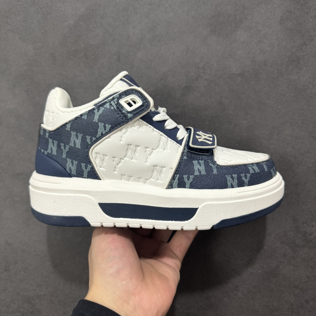 【GQ福利】福利特价MLB Chunky Runner Basic 纽约洋基队二代扣学长鞋 低帮老爹风轻量增高厚底百搭休闲运动板鞋 原楦原纸版开发版型#采用荔枝纹轻量克重纤维移膜皮革面鞋面材质#全新独立5cm厘米外增高轻质发泡中底组合耐磨橡胶外底片!学院穿搭爆款,Korea韩国限定!联乘美国榄球洋基队! 尺码:36-45-选品中心
