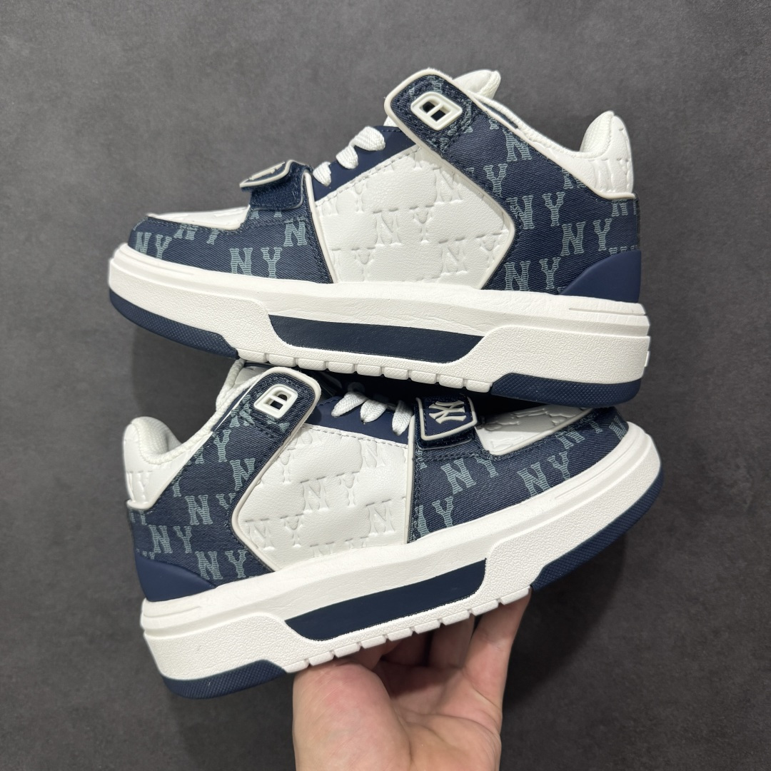 【GQ福利】福利特价MLB Chunky Runner Basic 纽约洋基队二代扣学长鞋 低帮老爹风轻量增高厚底百搭休闲运动板鞋 原楦原纸版开发版型#采用荔枝纹轻量克重纤维移膜皮革面鞋面材质#全新独立5cm厘米外增高轻质发泡中底组合耐磨橡胶外底片!学院穿搭爆款,Korea韩国限定!联乘美国榄球洋基队! 尺码:36-45-选品中心