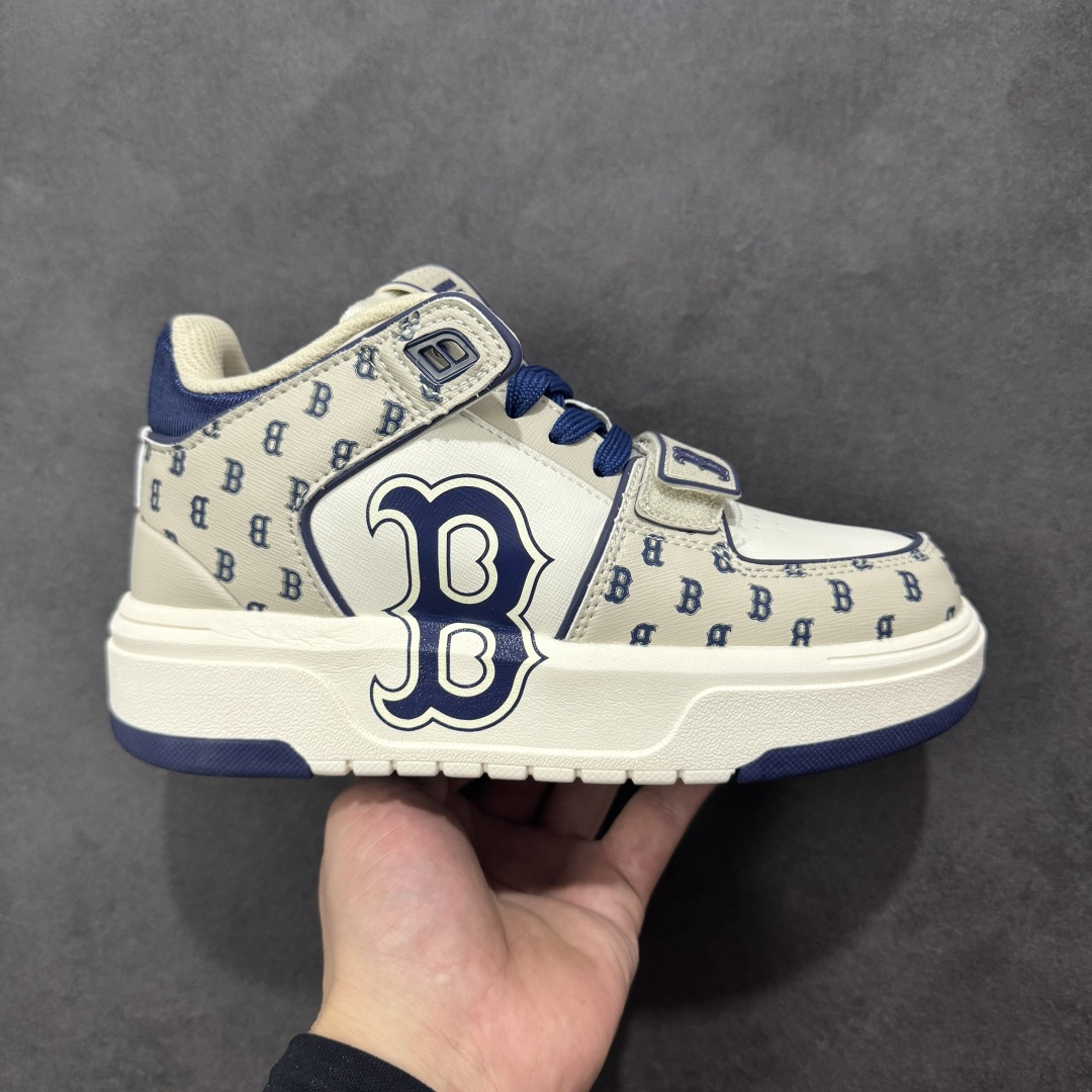 图片[4]-【GQ福利】福利特价MLB Chunky Runner Basic 纽约洋基队二代扣学长鞋 低帮老爹风轻量增高厚底百搭休闲运动板鞋 原楦原纸版开发版型#采用荔枝纹轻量克重纤维移膜皮革面鞋面材质#全新独立5cm厘米外增高轻质发泡中底组合耐磨橡胶外底片！学院穿搭爆款,Korea韩国限定!联乘美国榄球洋基队！ 尺码：36-45-选品中心
