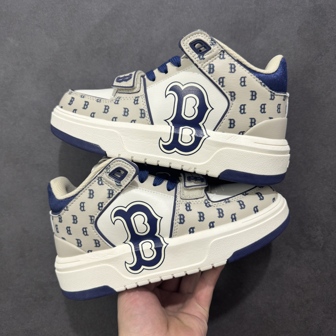 图片[4]-【GQ福利】福利特价MLB Chunky Runner Basic 纽约洋基队二代扣学长鞋 低帮老爹风轻量增高厚底百搭休闲运动板鞋 原楦原纸版开发版型#采用荔枝纹轻量克重纤维移膜皮革面鞋面材质#全新独立5cm厘米外增高轻质发泡中底组合耐磨橡胶外底片！学院穿搭爆款,Korea韩国限定!联乘美国榄球洋基队！ 尺码：36-45-选品中心