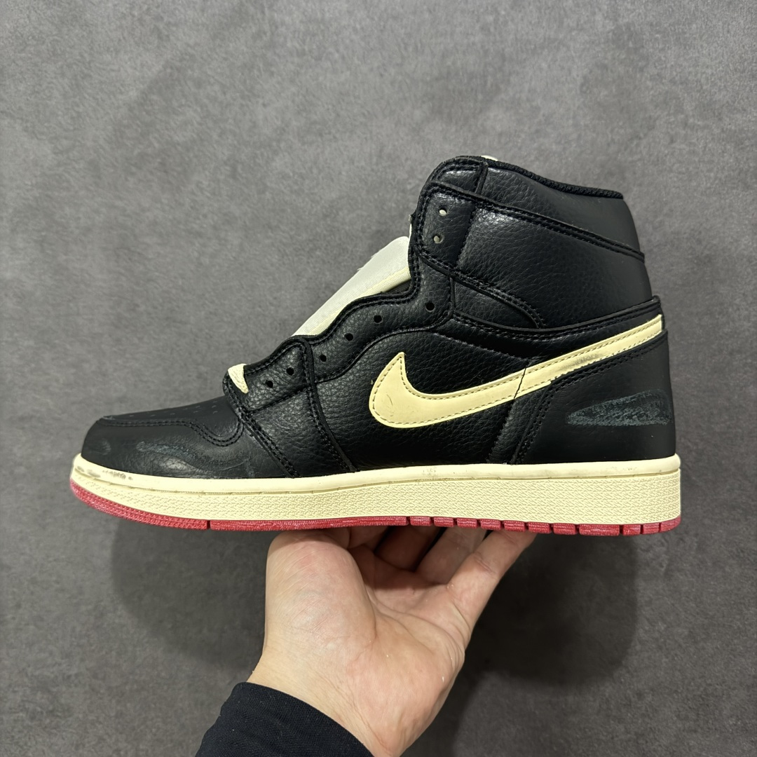 图片[2]-【清远TS版】Nike Air Jordan aj1 Retro High OG 复刻黑扣碎 百搭休闲文化运动篮球鞋 IB8958-100 口碑AJ大厂出品 全系列原楦原纸板开发 原厂头层皮料加持 原厂定型后跟完美效果 裁片超高清洁度 针车 细节到位 性价比十足💪🏻 尺码：36-48.5（半）-选品中心