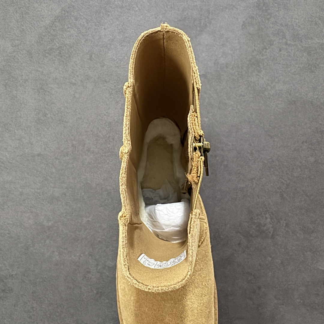 图片[7]-【莞产X1版本】全网最齐ugg130个配色市面顶级版本 1158313 UGG 鱼人厚底铅笔靴 5cm厚底 小红书爆款 厚底羊皮毛一体雪地靴女款 广州外贸大厂生产鞋头到鞋垫真羊皮毛一体独立外盒包装芯片带防水工艺区别市面任何版本 5cm厚底独立原版开发大底羊绒鞋垫冬季保暖外出家居都是很适合的选择进年uug推出款式系列局部偏向年轻消费者喜好也走到时尚潮流穿搭的前沿鞋身材质防泼水涂层翻毛皮鞋面17毫米UGGPURE™植入式羊毛内底轻便防滑舒适橡胶外底带有品牌LOGO商标带全套包装 尺码：35-40-选品中心