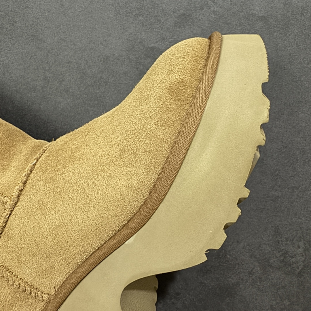 图片[5]-【莞产X1版本】全网最齐ugg130个配色市面顶级版本 1158313 UGG 鱼人厚底铅笔靴 5cm厚底 小红书爆款 厚底羊皮毛一体雪地靴女款 广州外贸大厂生产鞋头到鞋垫真羊皮毛一体独立外盒包装芯片带防水工艺区别市面任何版本 5cm厚底独立原版开发大底羊绒鞋垫冬季保暖外出家居都是很适合的选择进年uug推出款式系列局部偏向年轻消费者喜好也走到时尚潮流穿搭的前沿鞋身材质防泼水涂层翻毛皮鞋面17毫米UGGPURE™植入式羊毛内底轻便防滑舒适橡胶外底带有品牌LOGO商标带全套包装 尺码：35-40-选品中心