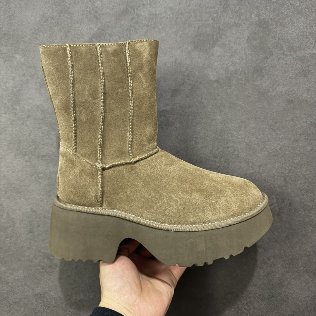 【莞产X1版本】全网最齐ugg130个配色市面顶级版本 1158313 UGG 鱼人厚底铅笔靴 5cm厚底 小红书爆款 厚底羊皮毛一体雪地靴女款 广州外贸大厂生产鞋头到鞋垫真羊皮毛一体独立外盒包装芯片带防水工艺区别市面任何版本 5cm厚底独立原版开发大底羊绒鞋垫冬季保暖外出家居都是很适合的选择进年uug推出款式系列局部偏向年轻消费者喜好也走到时尚潮流穿搭的前沿鞋身材质防泼水涂层翻毛皮鞋面17毫米UGGPURE™植入式羊毛内底轻便防滑舒适橡胶外底带有品牌LOGO商标带全套包装 尺码:35-40-选品中心