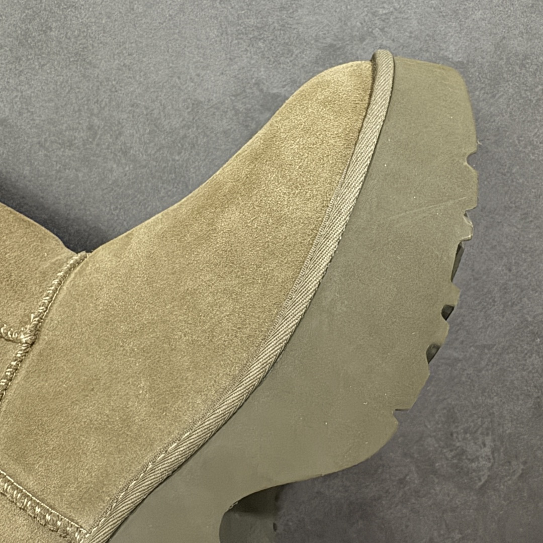 图片[5]-【莞产X1版本】全网最齐ugg130个配色市面顶级版本 1158313 UGG 鱼人厚底铅笔靴 5cm厚底 小红书爆款 厚底羊皮毛一体雪地靴女款 广州外贸大厂生产鞋头到鞋垫真羊皮毛一体独立外盒包装芯片带防水工艺区别市面任何版本 5cm厚底独立原版开发大底羊绒鞋垫冬季保暖外出家居都是很适合的选择进年uug推出款式系列局部偏向年轻消费者喜好也走到时尚潮流穿搭的前沿鞋身材质防泼水涂层翻毛皮鞋面17毫米UGGPURE™植入式羊毛内底轻便防滑舒适橡胶外底带有品牌LOGO商标带全套包装 尺码：35-40-选品中心