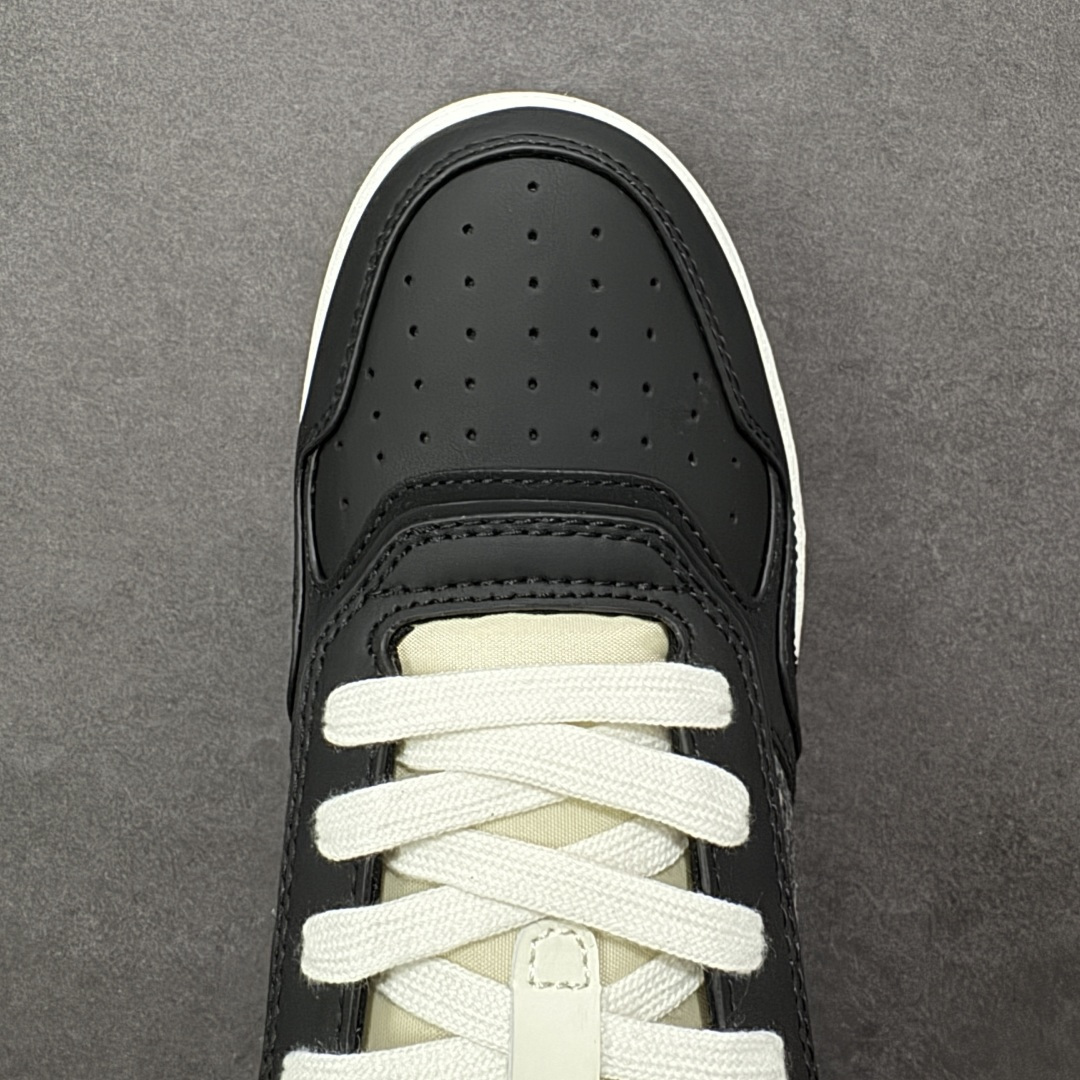 图片[8]-【YH版本】DIOR B27 Low \’Dior Oblique Galaxy 迪奥 低帮 黑色 牛皮织物徽标印花低邦休闲板鞋 这款B27低帮运动鞋是该系列新品，延续Dior的经典款式。采用灰色光滑牛皮革精心制作，侧面饰以米色和黑色Obliquex印花镶片；\”CD Lcons\”造型的鞋带孔眼巧妙精致，双色橡胶鞋底、后侧鞋口和鞋跟处均带有品牌标志性细节，提升格调。时尚百搭，可为各式造型增光添彩。 货号：3SN272ZIR16536 尺码：38 39 40 41 42 43 44 45 46 编码：XSB270280-选品中心
