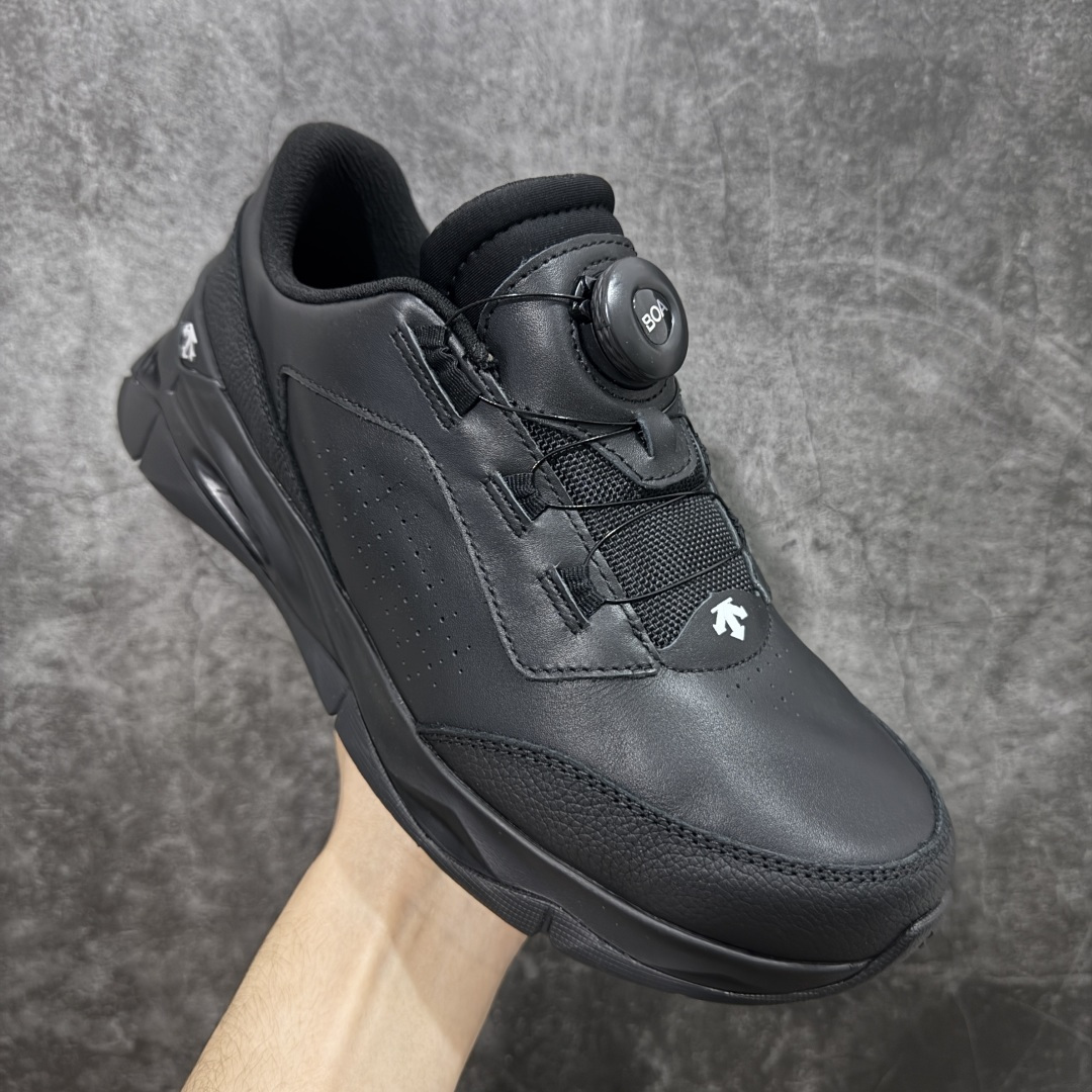 图片[3]-【莞产纯原】迪桑特Descente BOA Running 户外运动跑鞋全皮面 广东大厂出品 超高还原度 独立私模开发，只为真正还原zp 私人定制原版鞋面 舒适透气更好定型 城市通勤/运动健身/轻户外徒步 黑色系潮鞋还有机能风的设计感 原版开发大底，脚感特别轻盈 尺码：39 40 41 42 43 44 编码： ABB390400-选品中心