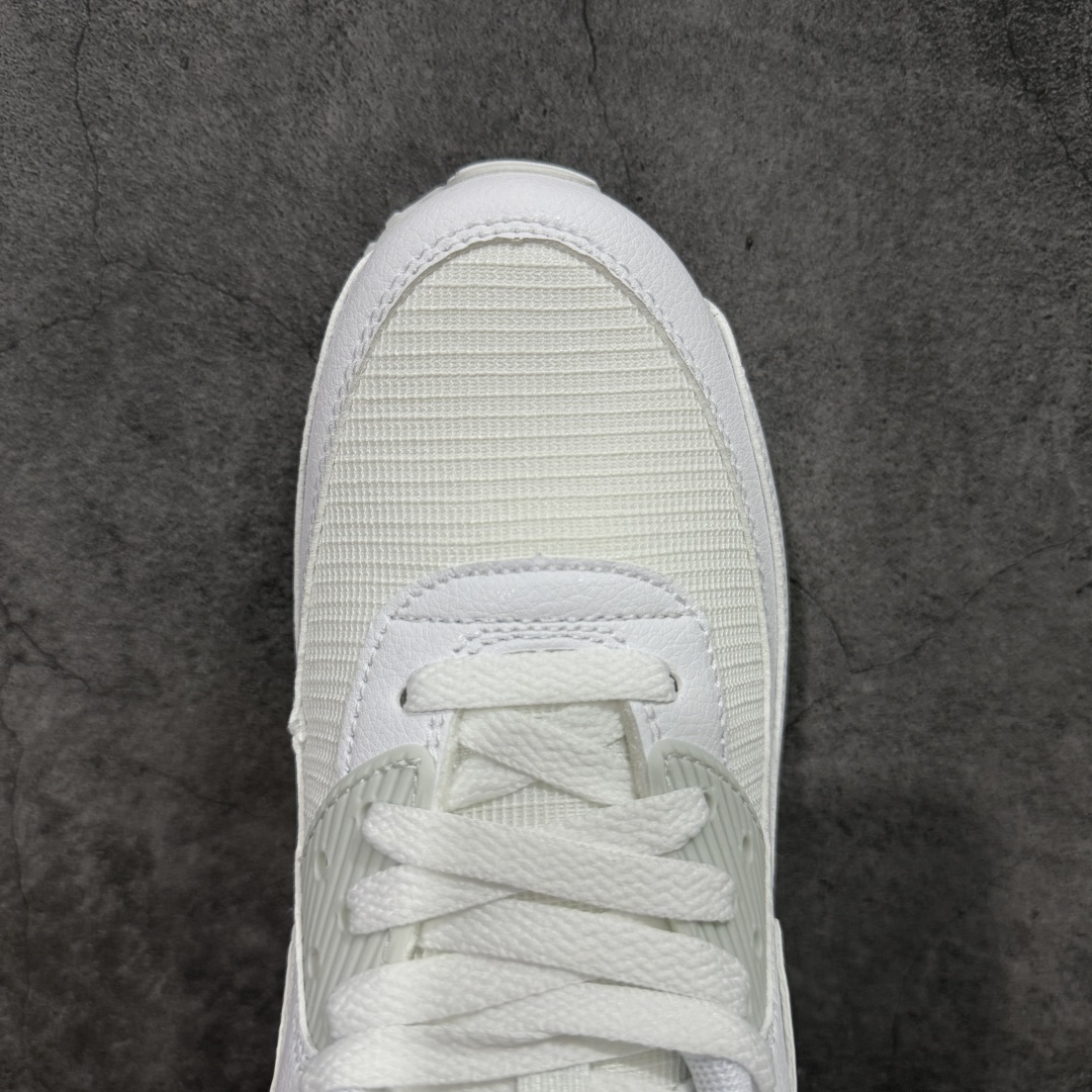 图片[5]-【顶级芯片版】Nike Air Max 90 舒适 复古 合成革减震防滑透气 低帮 休闲跑步鞋 白蓝 FZ7186-100 鞋舌标可扫码 海外欧州过验版 原纸版原楦头 顶级90款问市 开发数月 原版开发 多道QC质检 鞋型完美复刻 原厂级别工艺 正确色卡 正确气垫蓝光 正确大底 独家私模 采用进口头层牛皮拼接 定位高端市场 行业标杆工艺 尺码：40 40.5 41 42 42.5 43 44 44.5 45 46-选品中心