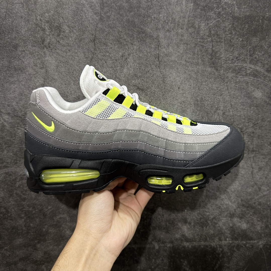 【KZ2.0版本】Nike Air Max 95 灰绿 货号:HM4740-001 纯原大厂生产线出品 原厂材料 原厂楦头 市场正确版本 区分错版 尺码:40 41 42 43 44 45 46 47.5 48 48.5-选品中心