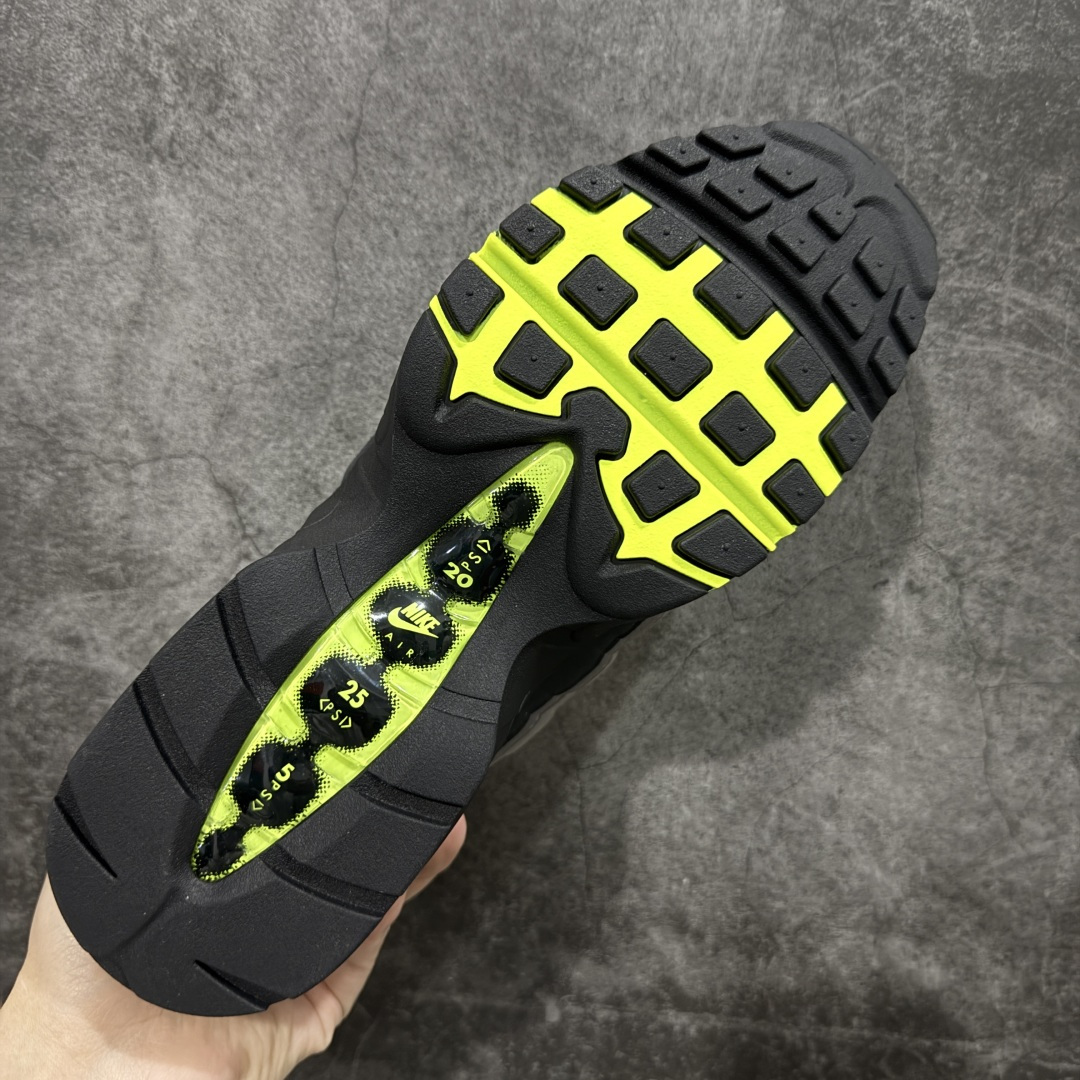 图片[9]-【KZ2.0版本】Nike Air Max 95 灰绿 货号：HM4740-001 纯原大厂生产线出品 原厂材料 原厂楦头 市场正确版本 区分错版 尺码：40 41 42 43 44 45 46 47.5 48 48.5-选品中心