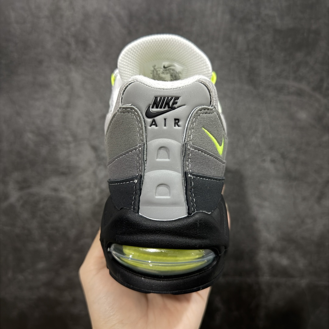 图片[4]-【KZ2.0版本】Nike Air Max 95 灰绿 货号：HM4740-001 纯原大厂生产线出品 原厂材料 原厂楦头 市场正确版本 区分错版 尺码：40 41 42 43 44 45 46 47.5 48 48.5-选品中心