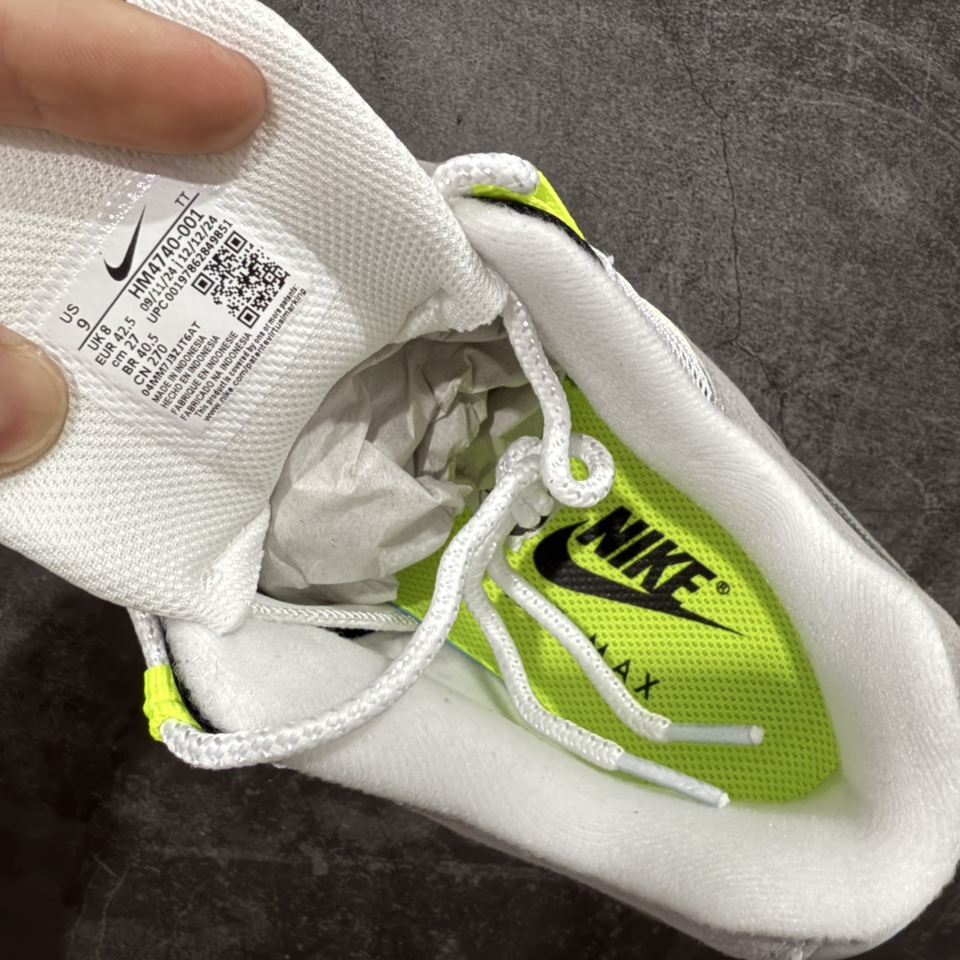 图片[7]-【KZ2.0版本】Nike Air Max 95 灰绿 货号：HM4740-001 纯原大厂生产线出品 原厂材料 原厂楦头 市场正确版本 区分错版 尺码：40 41 42 43 44 45 46 47.5 48 48.5-选品中心