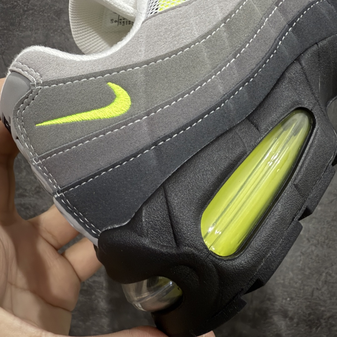 图片[3]-【KZ2.0版本】Nike Air Max 95 灰绿 货号：HM4740-001 纯原大厂生产线出品 原厂材料 原厂楦头 市场正确版本 区分错版 尺码：40 41 42 43 44 45 46 47.5 48 48.5-选品中心