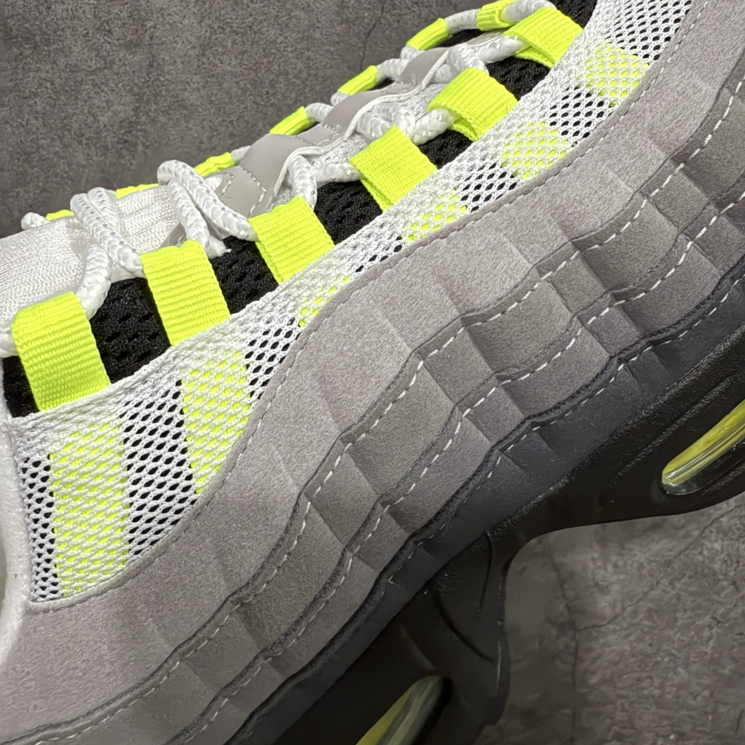 图片[4]-【KZ2.0版本】Nike Air Max 95 灰绿 货号：HM4740-001 纯原大厂生产线出品 原厂材料 原厂楦头 市场正确版本 区分错版 尺码：40 41 42 43 44 45 46 47.5 48 48.5-选品中心
