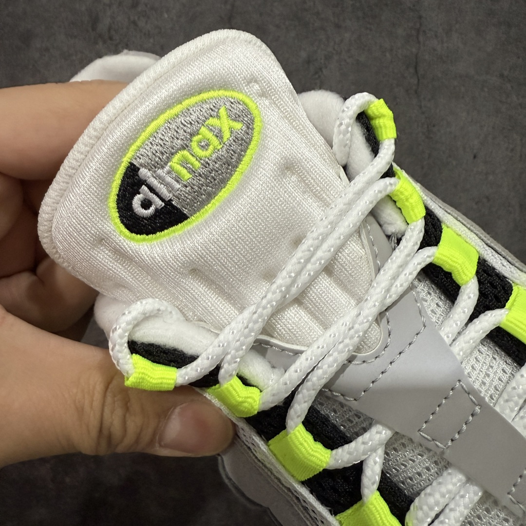 图片[6]-【KZ2.0版本】Nike Air Max 95 灰绿 货号：HM4740-001 纯原大厂生产线出品 原厂材料 原厂楦头 市场正确版本 区分错版 尺码：40 41 42 43 44 45 46 47.5 48 48.5-选品中心