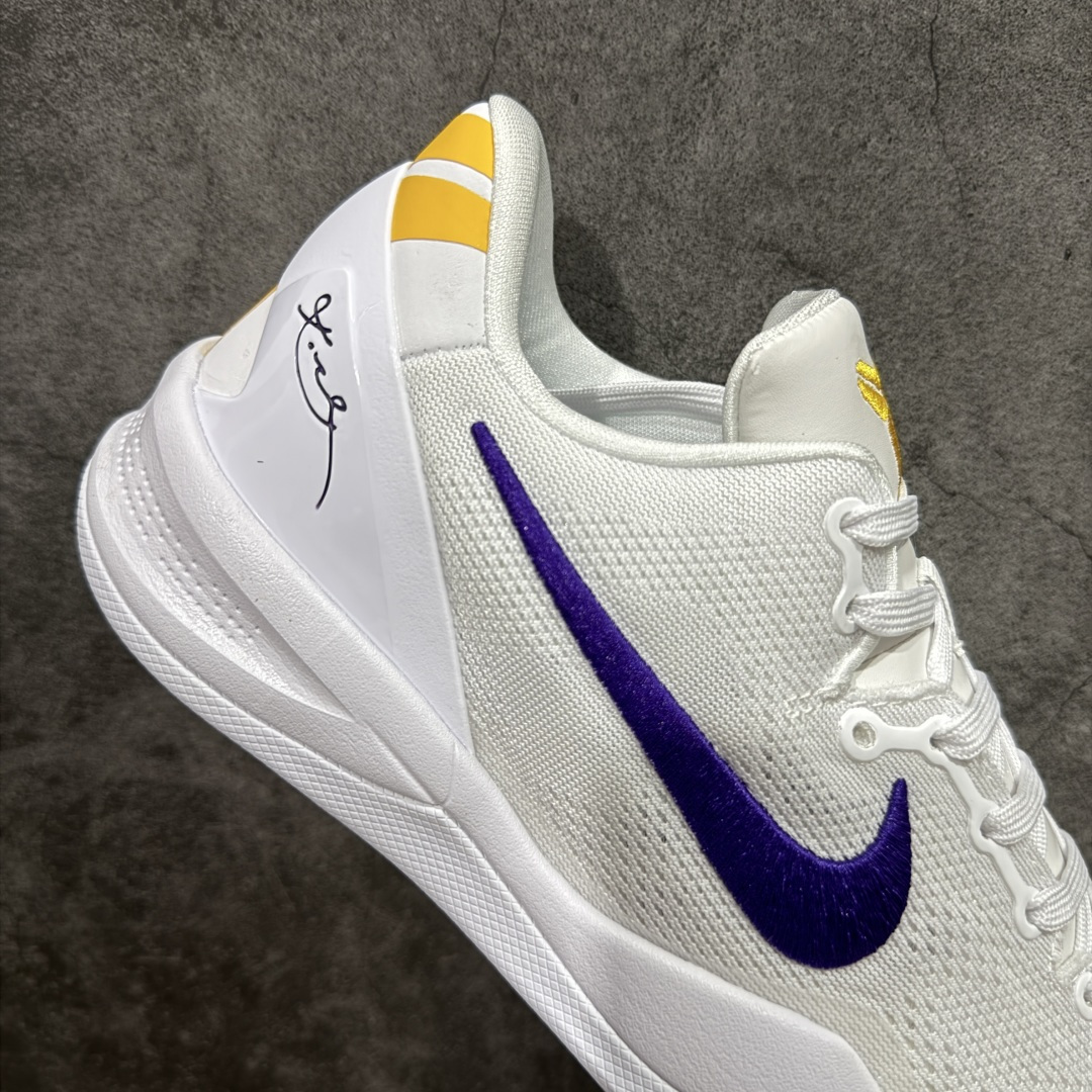 图片[7]-【CK纯原版】Nike Zoom Kobe Ⅷ System 科比8代低帮实战篮球鞋 鞋垫升级配备超厚PHYLON中底 前后掌部位搭载Zoom气垫单元 塑料碳纤维支撑中板 KOBE VII体系的速度模块配备了 PHYLON 中底和在前后掌部位的 Zoom气垫单元，提供快速响应的缓冲。同时，采用低帮弹力鞋口设计，使鞋子能够紧贴脚踝提供更好的支撑。速度模块采用贴合脚面的舒适包裹设计，摒弃传统的鞋舌和鞋内套，使球鞋更加轻质。 货号：HF9550-100 尺码：39-47.5-选品中心