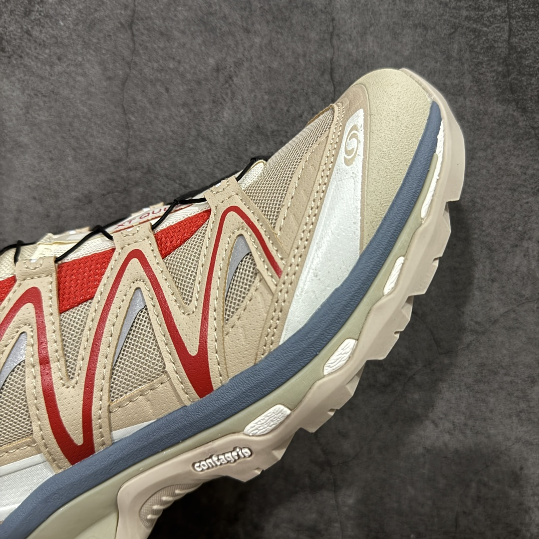 图片[6]-【GD版本】Salomon XT-QUEST ADV 萨洛蒙 时尚 舒适减震防滑耐磨 低帮跑步鞋 男女同款 474787 全新工厂出品 细节清洁度领先市场大部分版本 此版承诺一个月内出现脱胶等重大质量问题 直接换新 耗时半年巨作 全套原纸板楦头开发 原厂特供网布配套加持 确保原汁原味 完美呈现版型 原档数据独家私模五层组合大底 男女鞋同步官方 原装Ortholite轻量化鞋垫 中底布带钢印编号 原厂TPU锁扣 进口港宝加持 后跟自然饱满 还原公司包裹性 基于 SALOMON 初代 XT 鞋身造型并搭载 4D ADVANCED CHASSIS™ 大底打造而成 为这款 XT-QUEST 带来了多项足部控制与保护等功能性 如在运动过程中控制左右晃动的过程而提高稳定性、改善长途越野过程中足中到足尖的过渡、提高感知岩石的精确度以抵抗尖锐物体对脚底的伤害以及采用动态缓冲来增强穿着舒适感 从而减轻疲劳感 使 XT-QUEST 成为一双舒适且安全的户外之履 尺码：36 36.5 37.5 38 38.5 39 40 40.5 41 42 42.5 43 44 44.5 45-选品中心