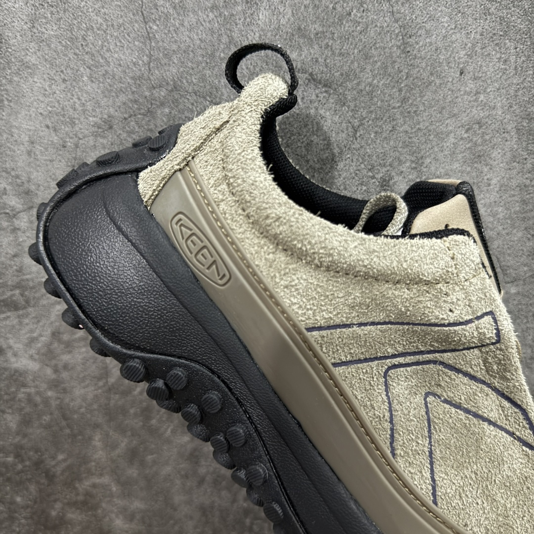 图片[7]-【绿x版本】KEEN Mino 科恩户外徒步山系 皮革透气支撑 低帮跑步鞋 全头层翻毛皮鞋面材质 专业的防滑齿纹大底与稳固护趾设计，无惧山路崎岖，给你踏实的安全感。 独特的复古廓形与温柔色调，瞬间提升OOTD质感，上脚舒适百搭 尺码：35-45-选品中心