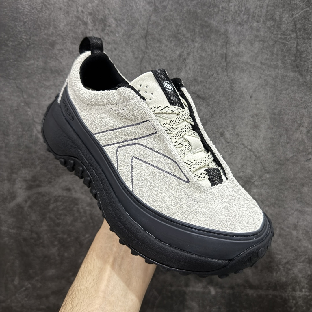 图片[3]-【绿x版本】KEEN Mino 科恩户外徒步山系 皮革透气支撑 低帮跑步鞋 全头层翻毛皮鞋面材质 专业的防滑齿纹大底与稳固护趾设计，无惧山路崎岖，给你踏实的安全感。 独特的复古廓形与温柔色调，瞬间提升OOTD质感，上脚舒适百搭 尺码：35-45-选品中心