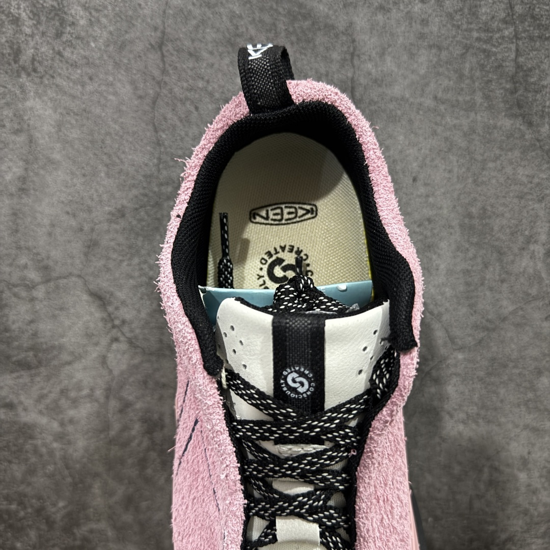 图片[8]-【绿x版本】KEEN Mino 科恩户外徒步山系 皮革透气支撑 低帮跑步鞋 全头层翻毛皮鞋面材质 专业的防滑齿纹大底与稳固护趾设计，无惧山路崎岖，给你踏实的安全感。 独特的复古廓形与温柔色调，瞬间提升OOTD质感，上脚舒适百搭 尺码：35-45-选品中心