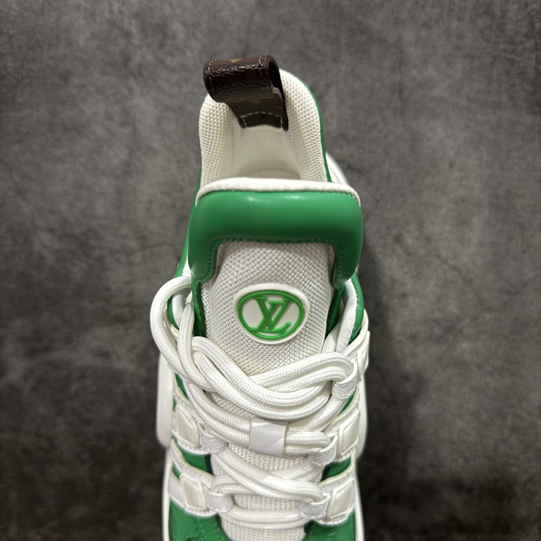 图片[8]-【YS纯原】广奢高端货Louis Vuitton 路易威登LV Archlight Sneakers系列 真皮拼色弓型拱桥底运动鞋 INS炸款 · 米兰走秀风 高奢质感 ✦ 高奢品牌走秀款 · 复古老爹＋舞蹈弓型轮廓 ✦ 升级原装5D礼盒＋全套原装配件 ✦ 支持NFC感应 · 直接跳转官网 ✦ 头层小牛皮革饰片 · 细节干净利落 ✦ 原厂网面＋真皮拼接 · 透气不闷脚 ✦ 独立开发 TPU回弹中底 · 轻量缓震 ✦ 组合 TPR耐磨大底 · 抓地稳、耐穿强 ✦ 超软皮内里＋柔软脚垫 · 上脚一秒舒适 尺码：35-39-选品中心