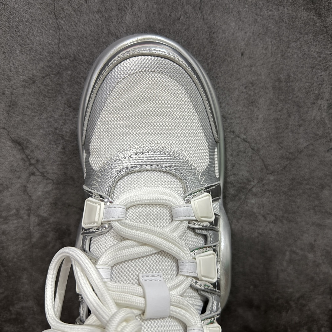 图片[5]-【YS纯原】广奢高端货Louis Vuitton 路易威登LV Archlight Sneakers系列 真皮拼色弓型拱桥底运动鞋 INS炸款 · 米兰走秀风 高奢质感 ✦ 高奢品牌走秀款 · 复古老爹＋舞蹈弓型轮廓 ✦ 升级原装5D礼盒＋全套原装配件 ✦ 支持NFC感应 · 直接跳转官网 ✦ 头层小牛皮革饰片 · 细节干净利落 ✦ 原厂网面＋真皮拼接 · 透气不闷脚 ✦ 独立开发 TPU回弹中底 · 轻量缓震 ✦ 组合 TPR耐磨大底 · 抓地稳、耐穿强 ✦ 超软皮内里＋柔软脚垫 · 上脚一秒舒适 尺码：35-39-选品中心