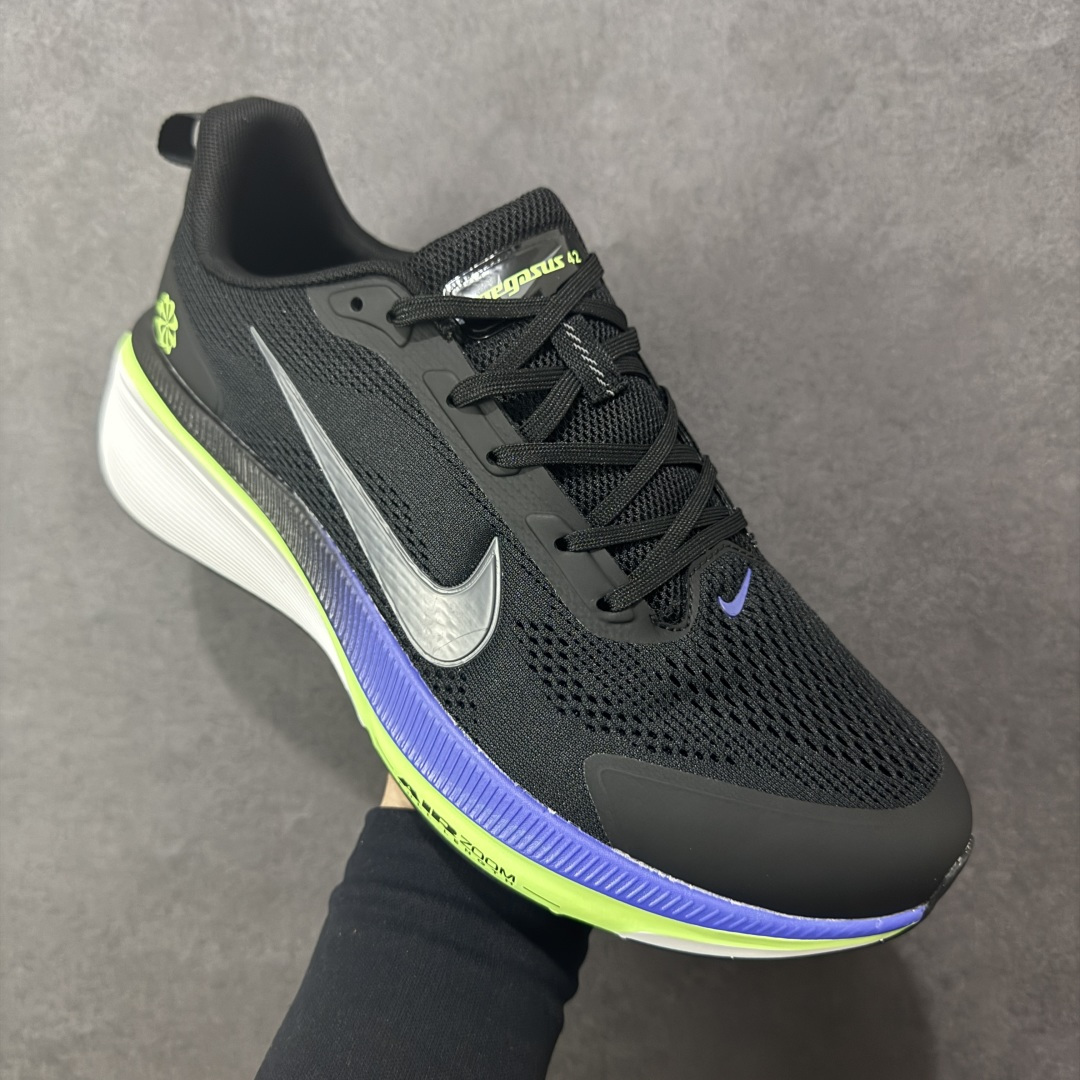 图片[3]-【公司级】NK Air Zoom Pegasus 42代 耐磨防滑运动跑步鞋 高端零售专供 内置Zoom气垫 鞋盒钢印 原厂竖纹垫脚纸 尺码：40-45 货号：YC6863-004-选品中心