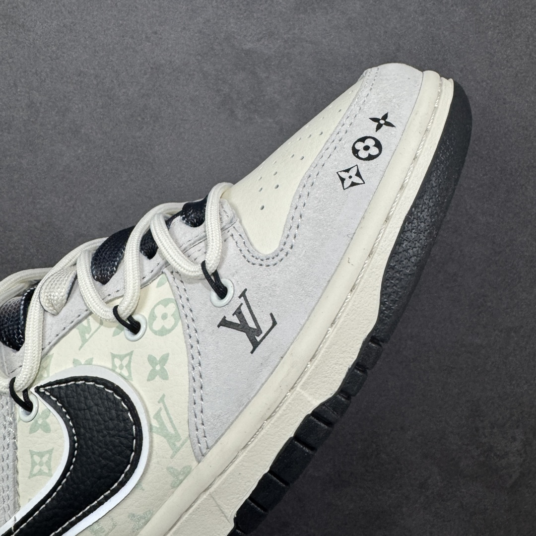 图片[5]-【定制版】Nike SB Dunk Low LV联名 荔纹勾抽绳 周年高端定制 低帮休闲板鞋 CX5050-Y53  #定制鞋盒 大厂纯原品质出货 超高清洁度 皮料切割干净无任何毛边 细节完美   尺码：36 36.5 37.5 38 38.5 39 40 40.5 41 42 42.5 43 44 44.5 45 编码：HXSB350360-选品中心