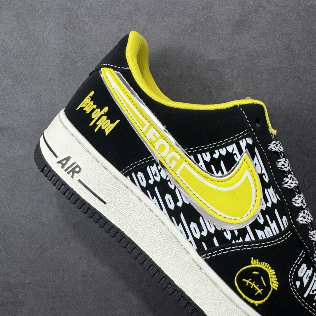 图片[6]-【定制版】Nike Air Force 1\’07 Low 联名 黄勾鬼脸 空军低帮休闲板鞋 SY1388-012  #原楦头原纸板 原装鞋盒 定制五金配件 内置全掌气垫 原厂鞋底  尺码：36 36.5 37.5 38 38.5 39 40 40.5 41 42 42.5 43 44 44.5 45 编码：HXSA310320-选品中心