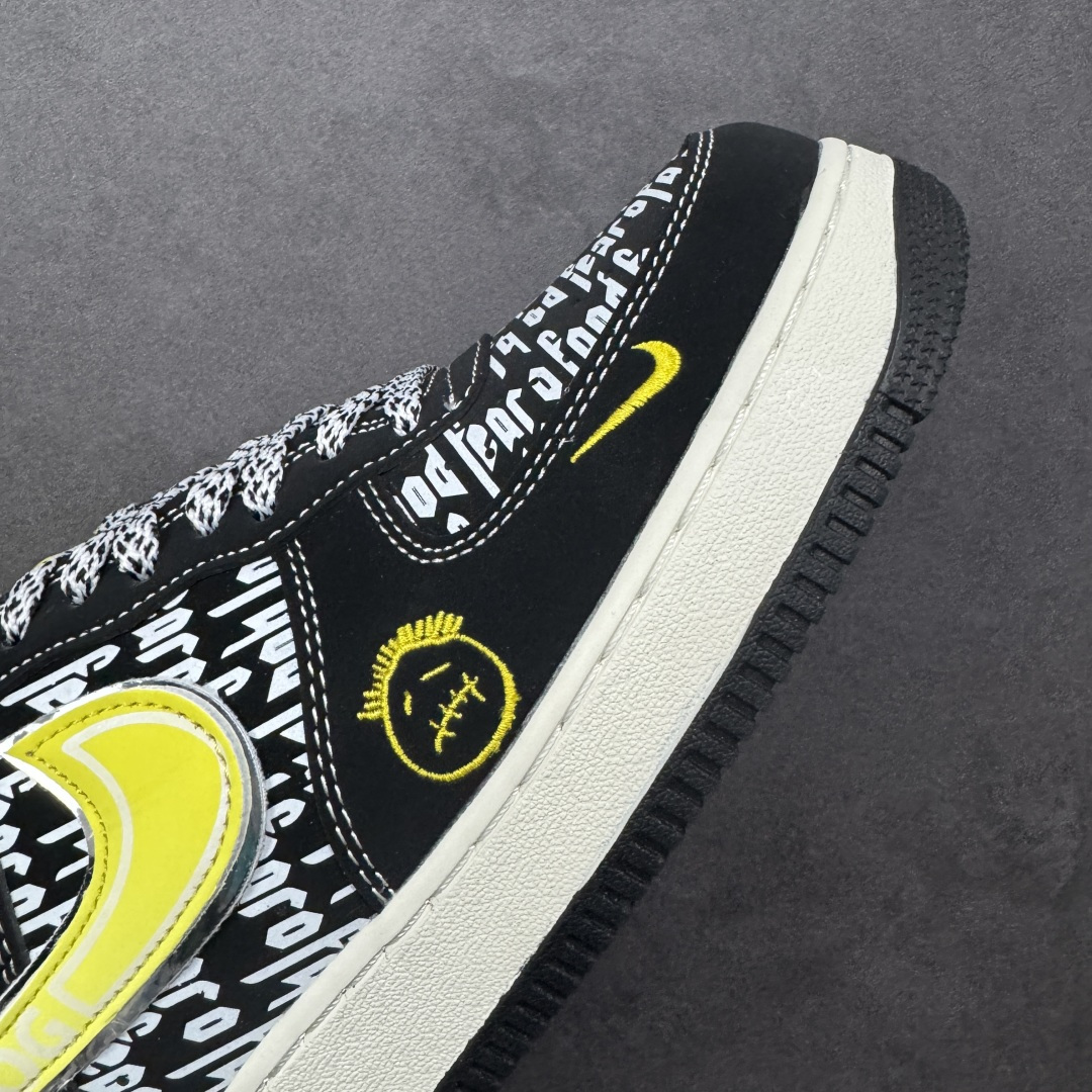 图片[5]-【定制版】Nike Air Force 1\’07 Low 联名 黄勾鬼脸 空军低帮休闲板鞋 SY1388-012  #原楦头原纸板 原装鞋盒 定制五金配件 内置全掌气垫 原厂鞋底  尺码：36 36.5 37.5 38 38.5 39 40 40.5 41 42 42.5 43 44 44.5 45 编码：HXSA310320-选品中心
