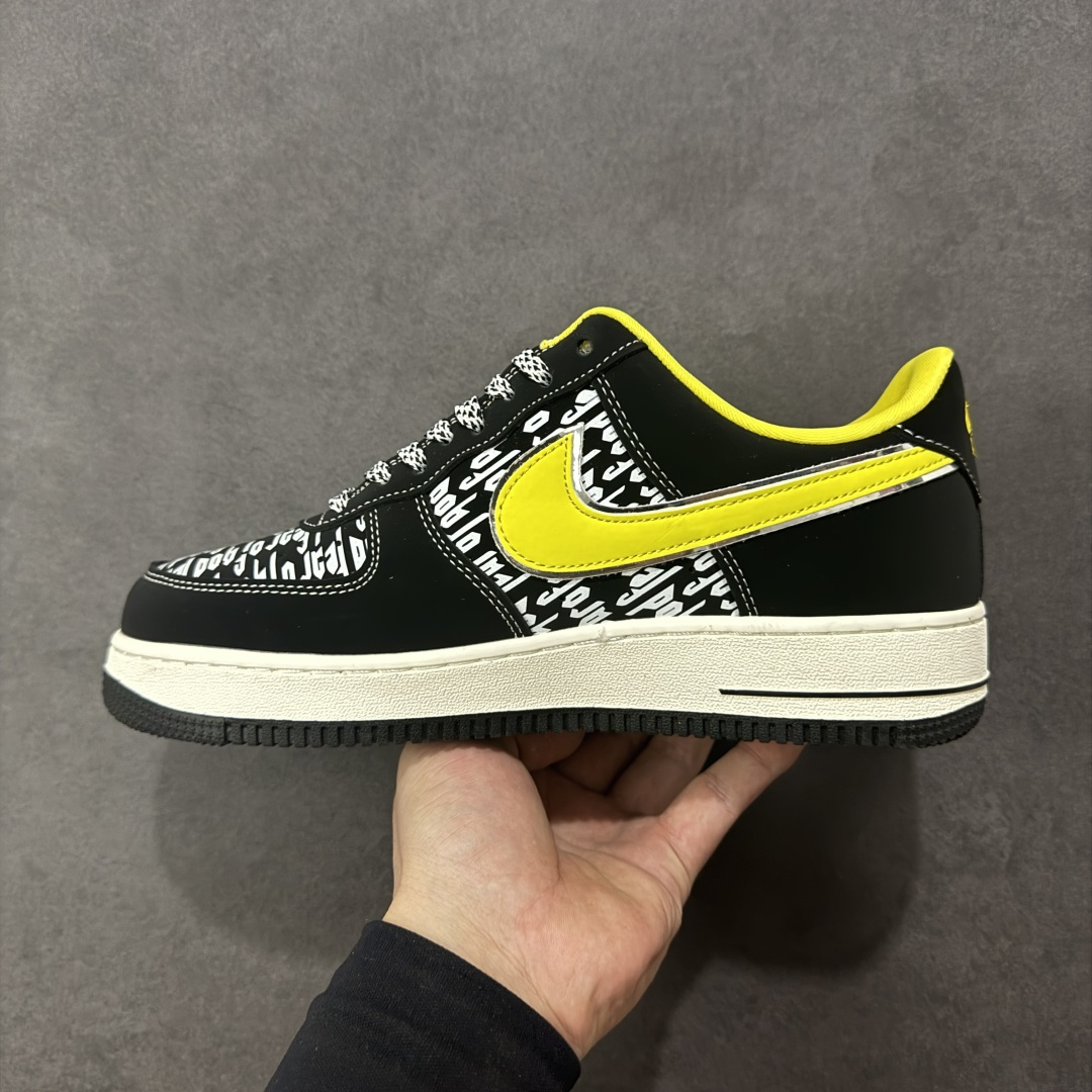 图片[2]-【定制版】Nike Air Force 1\’07 Low 联名 黄勾鬼脸 空军低帮休闲板鞋 SY1388-012  #原楦头原纸板 原装鞋盒 定制五金配件 内置全掌气垫 原厂鞋底  尺码：36 36.5 37.5 38 38.5 39 40 40.5 41 42 42.5 43 44 44.5 45 编码：HXSA310320-选品中心