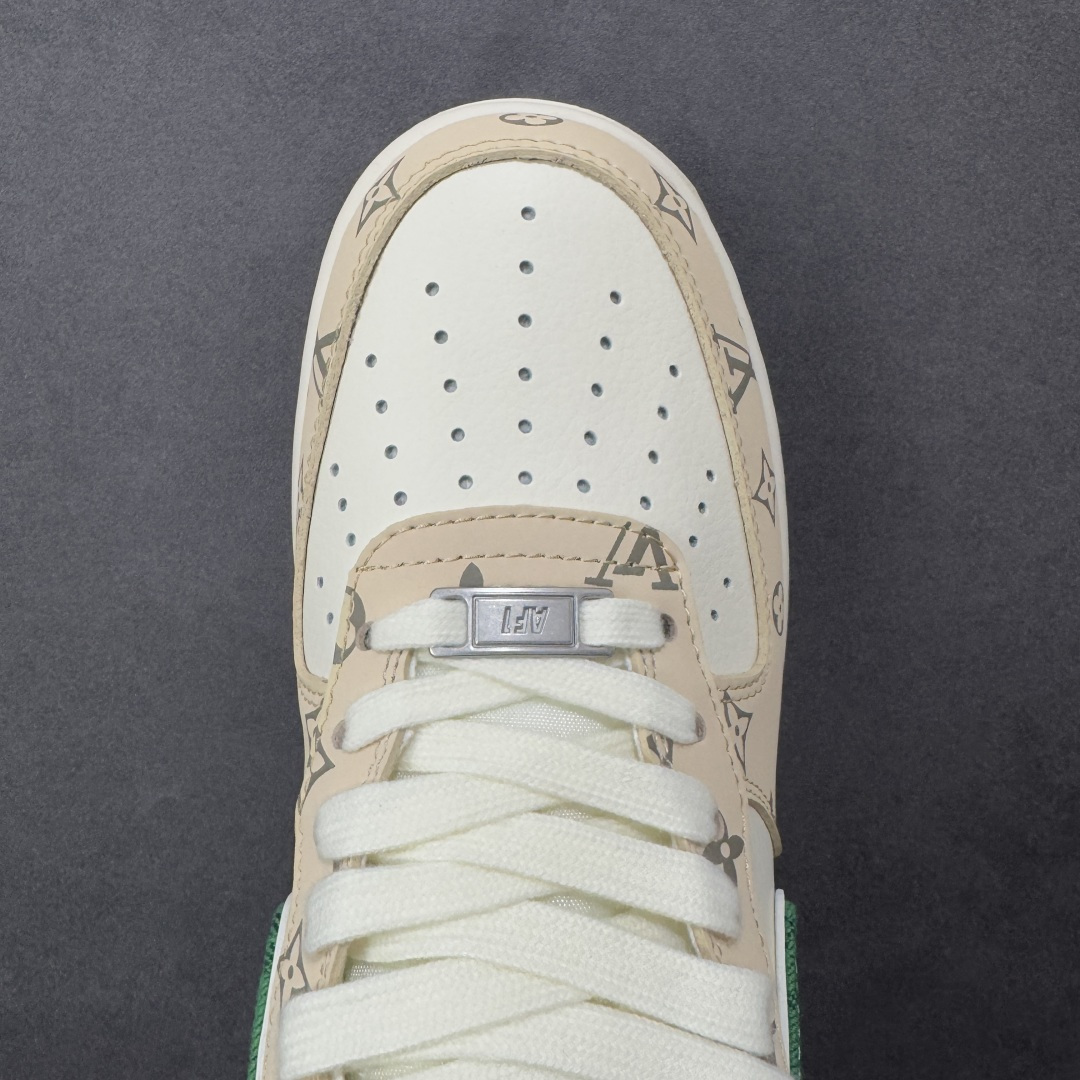 图片[8]-【定制版】NIke Air Force 1 \’07 Low “古驰联名——生胶绿勾”空军一号 低帮 运动鞋 休闲鞋 折边针车 工艺难度大 原楦头原纸板 原装鞋盒 定制五金配件 内置全掌气垫 原厂鞋底 货号：XS1958-627 尺码：36 36.5 37.5 38 38.5 39 40 40.5 41 42 42.5 43 44 44.5 45 编码：HXSA310320-选品中心