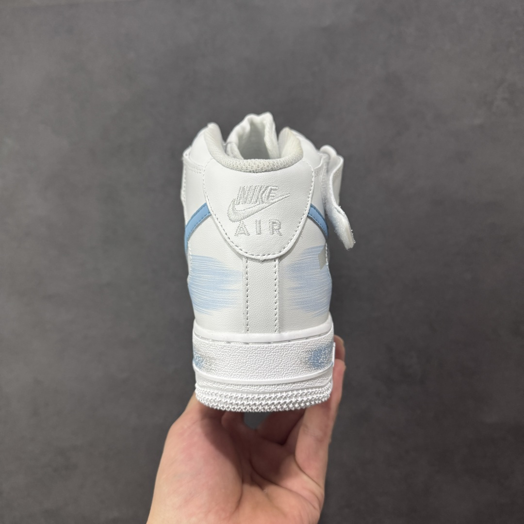 图片[4]-【定制版】Nike Air Force 1\’07 Mid 断勾 喷绘 空军一号中帮休闲板鞋 ZH0316-124  #定制皮料 原厂3D打印 定制鞋盒 原楦原纸板 纯正空军版型 内置全掌气垫  尺码：36 36.5 37.5 38 38.5 39 40 40.5 41 42 42.5 43 44 44.5 45 编码：HXSA330340-选品中心
