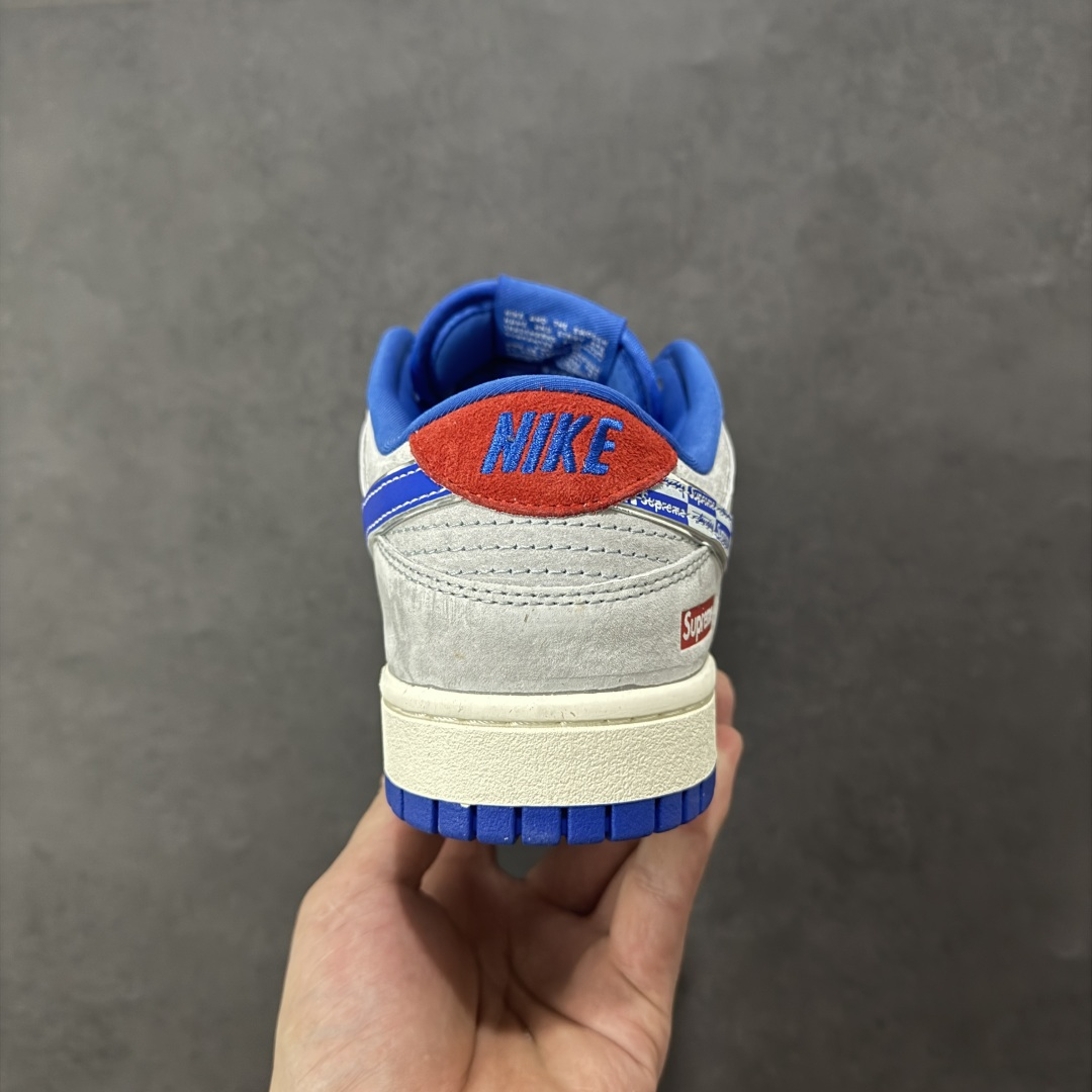 图片[4]-【定制版】NK SB Dunk Low “Superme联名——灰蓝麂皮” 高端定制 低帮休闲板鞋 定制鞋盒 大厂纯原品质出货 超高清洁度 皮料切割干净无任何毛边 细节完美 货号：DD1988-009 尺码： 36 36.5 37.5 38 38.5 39 40 40.5 41 42 42.5 43 44 44.5 45 编码：HXSB330340-选品中心