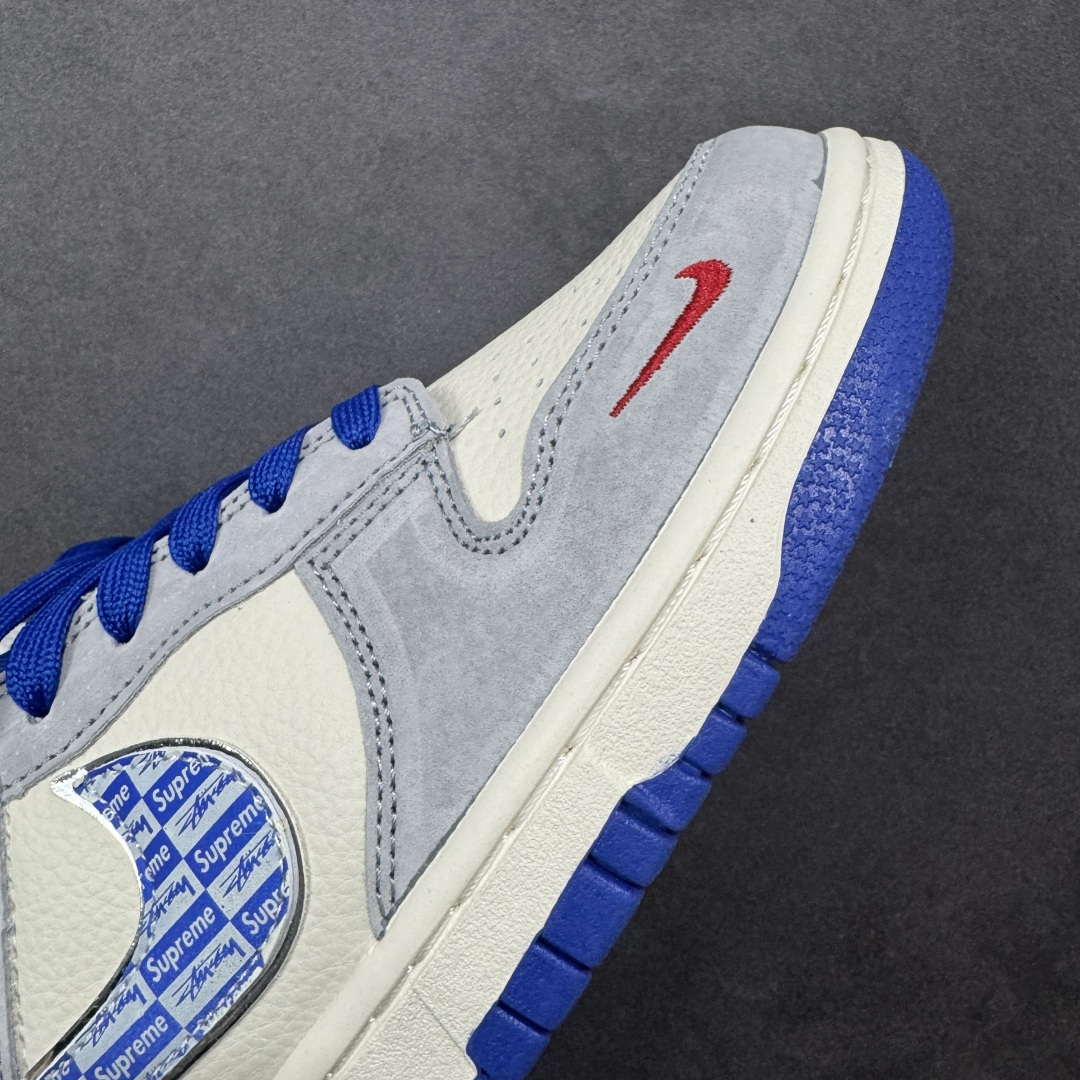 图片[5]-【定制版】NK SB Dunk Low “Superme联名——灰蓝麂皮” 高端定制 低帮休闲板鞋 定制鞋盒 大厂纯原品质出货 超高清洁度 皮料切割干净无任何毛边 细节完美 货号：DD1988-009 尺码： 36 36.5 37.5 38 38.5 39 40 40.5 41 42 42.5 43 44 44.5 45 编码：HXSB330340-选品中心