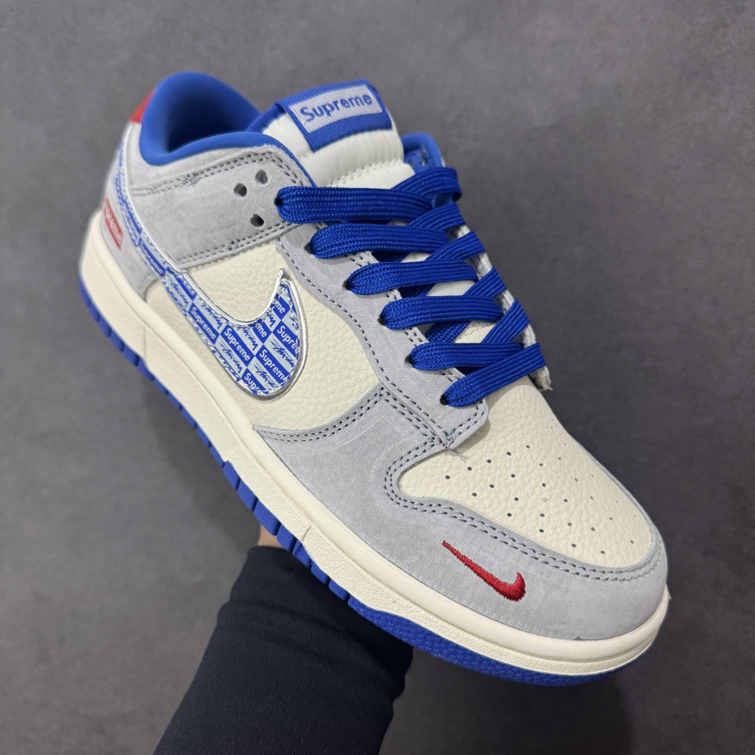 图片[3]-【定制版】NK SB Dunk Low “Superme联名——灰蓝麂皮” 高端定制 低帮休闲板鞋 定制鞋盒 大厂纯原品质出货 超高清洁度 皮料切割干净无任何毛边 细节完美 货号：DD1988-009 尺码： 36 36.5 37.5 38 38.5 39 40 40.5 41 42 42.5 43 44 44.5 45 编码：HXSB330340-选品中心
