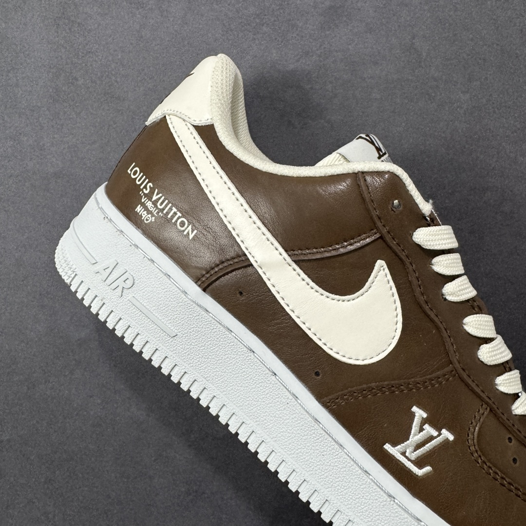 图片[6]-【定制版】Nike Air Force 1\’07 Low 联名 焦糖拿铁 空军低帮休闲板鞋 NH0601-587  #原楦头原纸板 高端定制鞋盒 原厂鞋底 超高清洁度 细节完美  尺码：36 36.5 37.5 38 38.5 39 40 40.5 41 42 42.5 43 44 44.5 45 编码：HXSB310320-选品中心