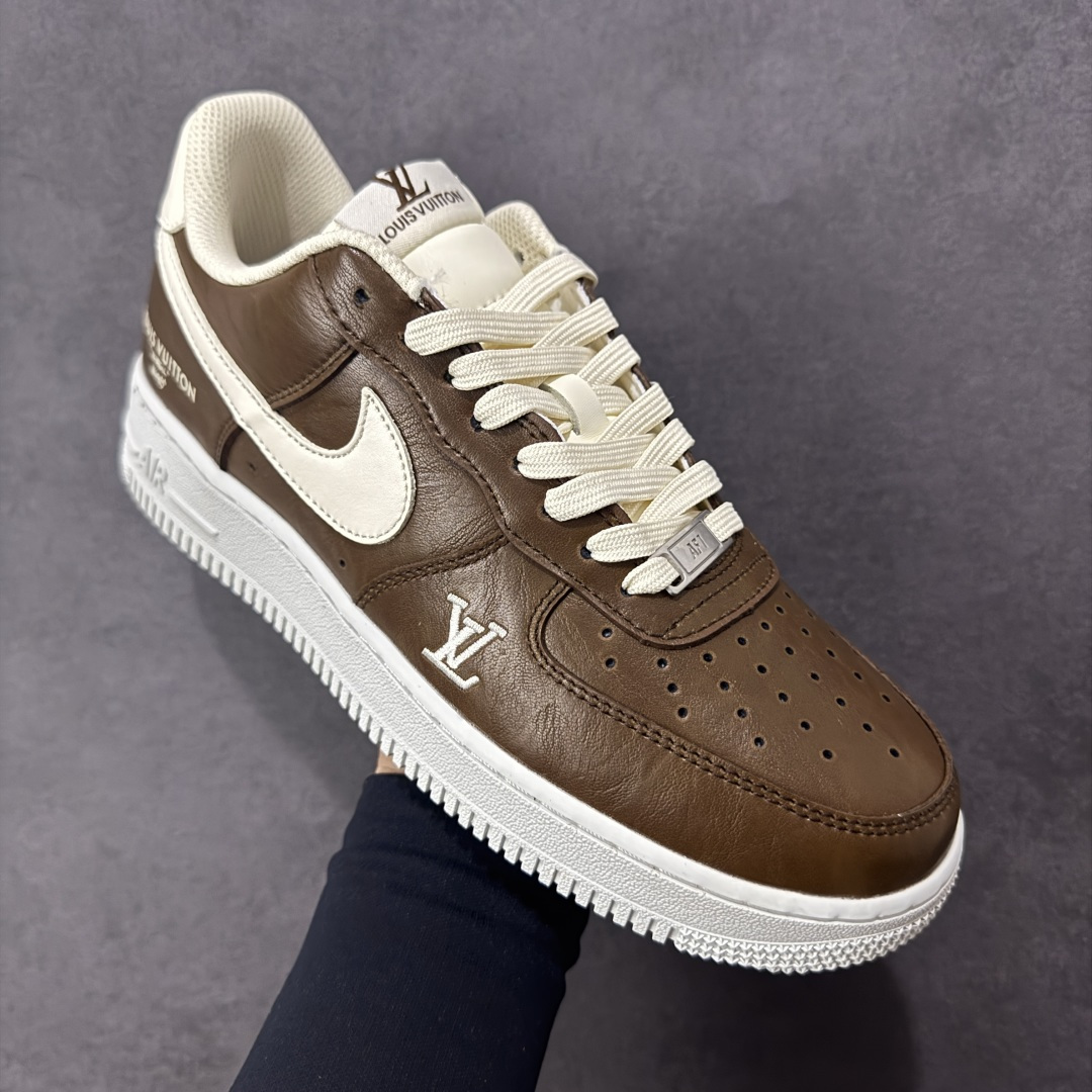 图片[3]-【定制版】Nike Air Force 1\’07 Low 联名 焦糖拿铁 空军低帮休闲板鞋 NH0601-587  #原楦头原纸板 高端定制鞋盒 原厂鞋底 超高清洁度 细节完美  尺码：36 36.5 37.5 38 38.5 39 40 40.5 41 42 42.5 43 44 44.5 45 编码：HXSB310320-选品中心