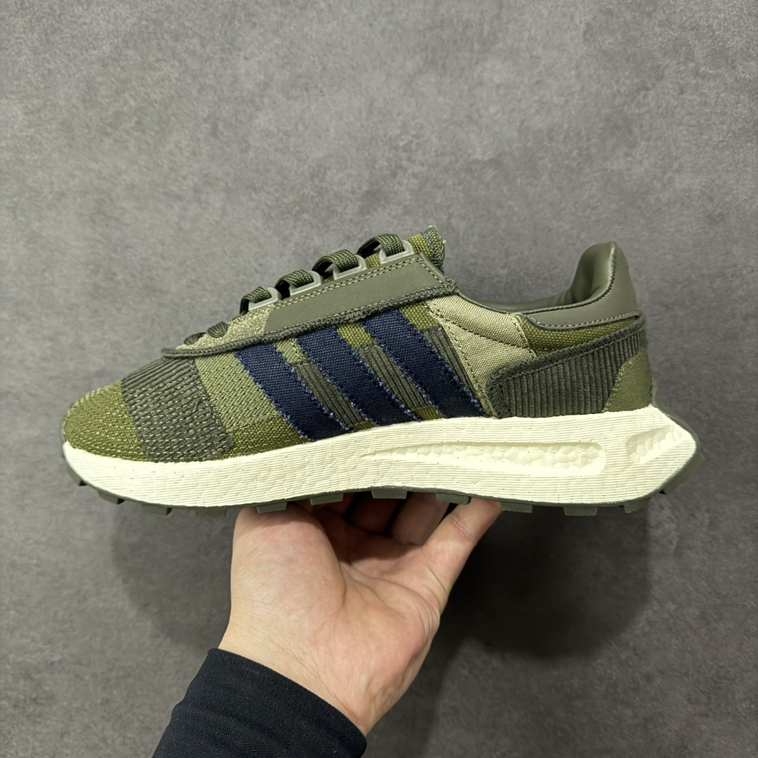 图片[2]-【公司级】adidas Originals Retropy E5 唐老鸭联名款 爆米花 速度轻盈复古系列百搭透气休闲运动慢跑鞋。全新BOOST轻量缓震鞋底材质# 轻盈又不失动感 货号：GX6327 尺码：39-45 编码：JJB240250-选品中心