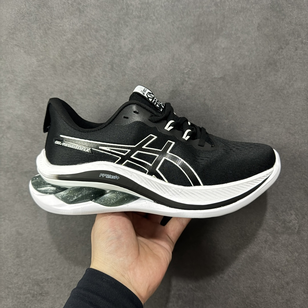 【公司级】Asics GEL-KINSEI MAX 亚瑟士专业跑鞋 #采用工程弹性双层再生针织密度鞋面材质,后跟3D可视GEL缓震乳胶物料 #升级FF BLAST PLUS全新缓震中底部位科技材质,外置高耐磨橡胶外底 稳步升级 货号:1012B512-018 尺码:40-45-选品中心