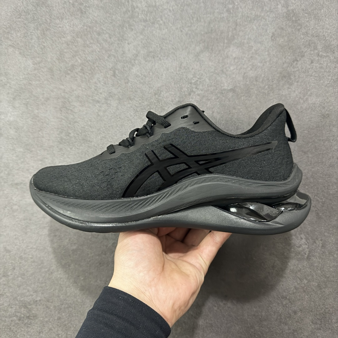 图片[2]-【公司级】Asics GEL-KINSEI MAX 亚瑟士专业跑鞋 #采用工程弹性双层再生针织密度鞋面材质，后跟3D可视GEL缓震乳胶物料 #升级FF BLAST PLUS全新缓震中底部位科技材质，外置高耐磨橡胶外底 稳步升级 货号：1011B696-001 尺码：40-45-选品中心